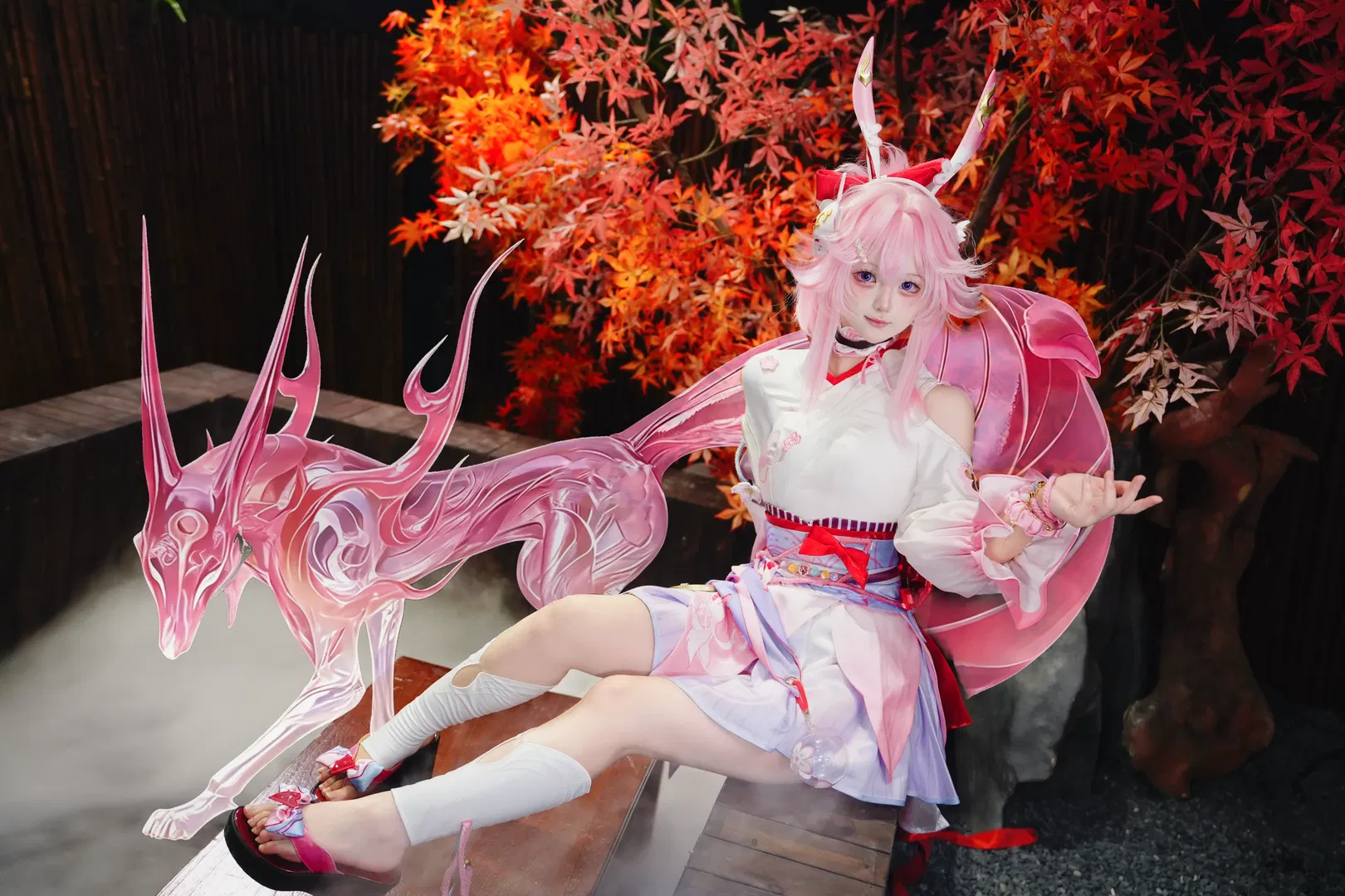 【绯英cos】崩坏星穹铁道里的粉色小蛋糕 - 第 2 张