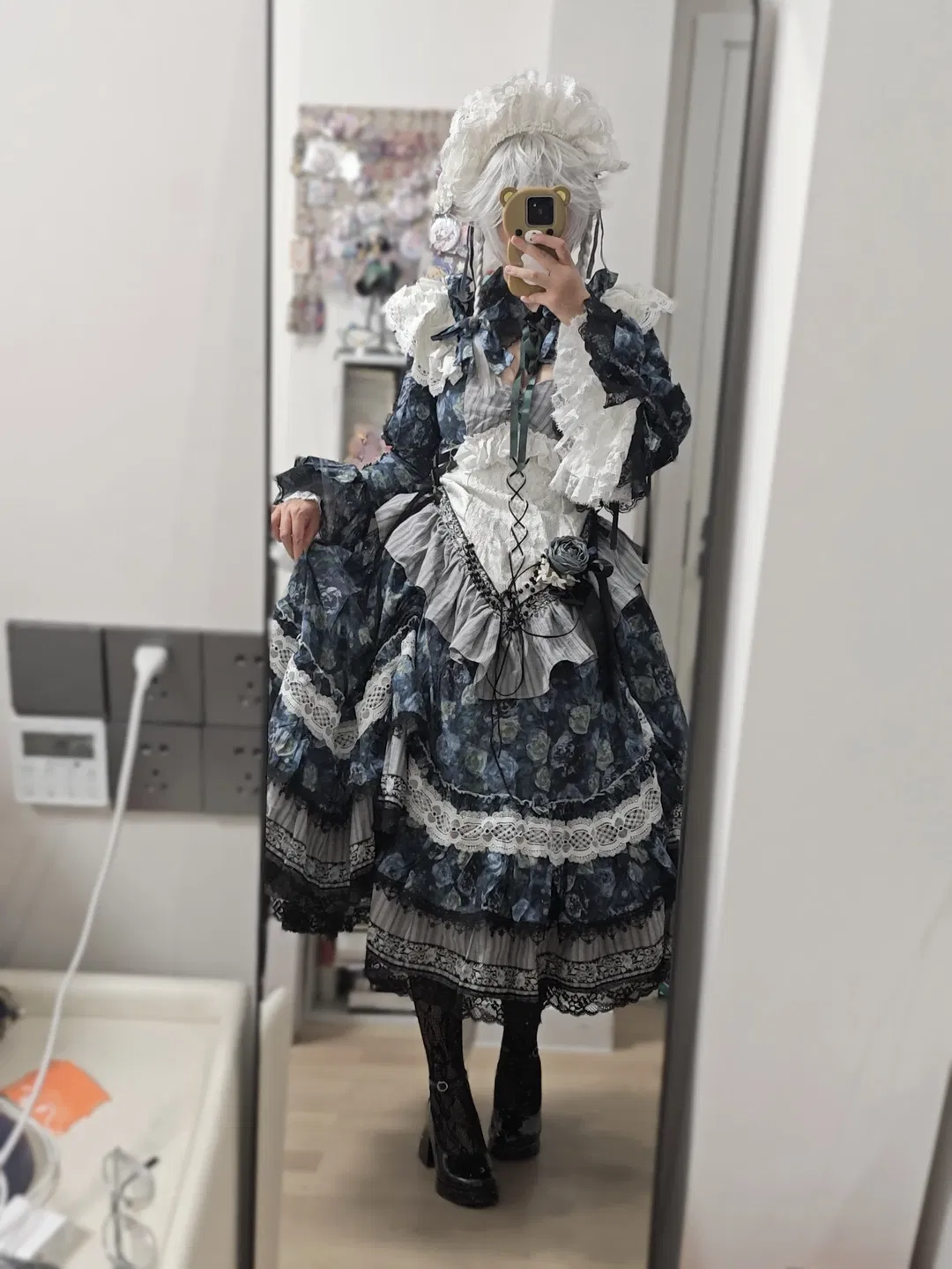 【十六夜咲夜cos】东方Project试衣，成t准备出的华丽女仆长 - 第 1 张