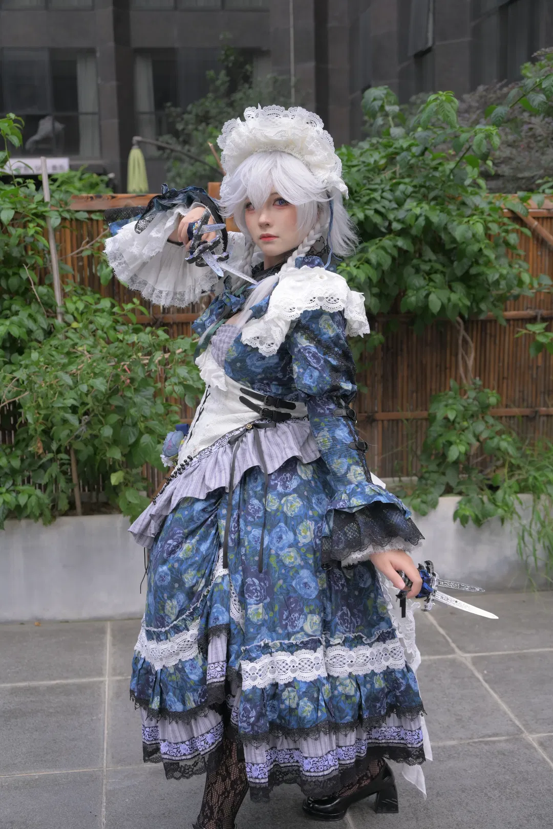 【十六夜咲夜cos】東方project成都tho漫展返圖