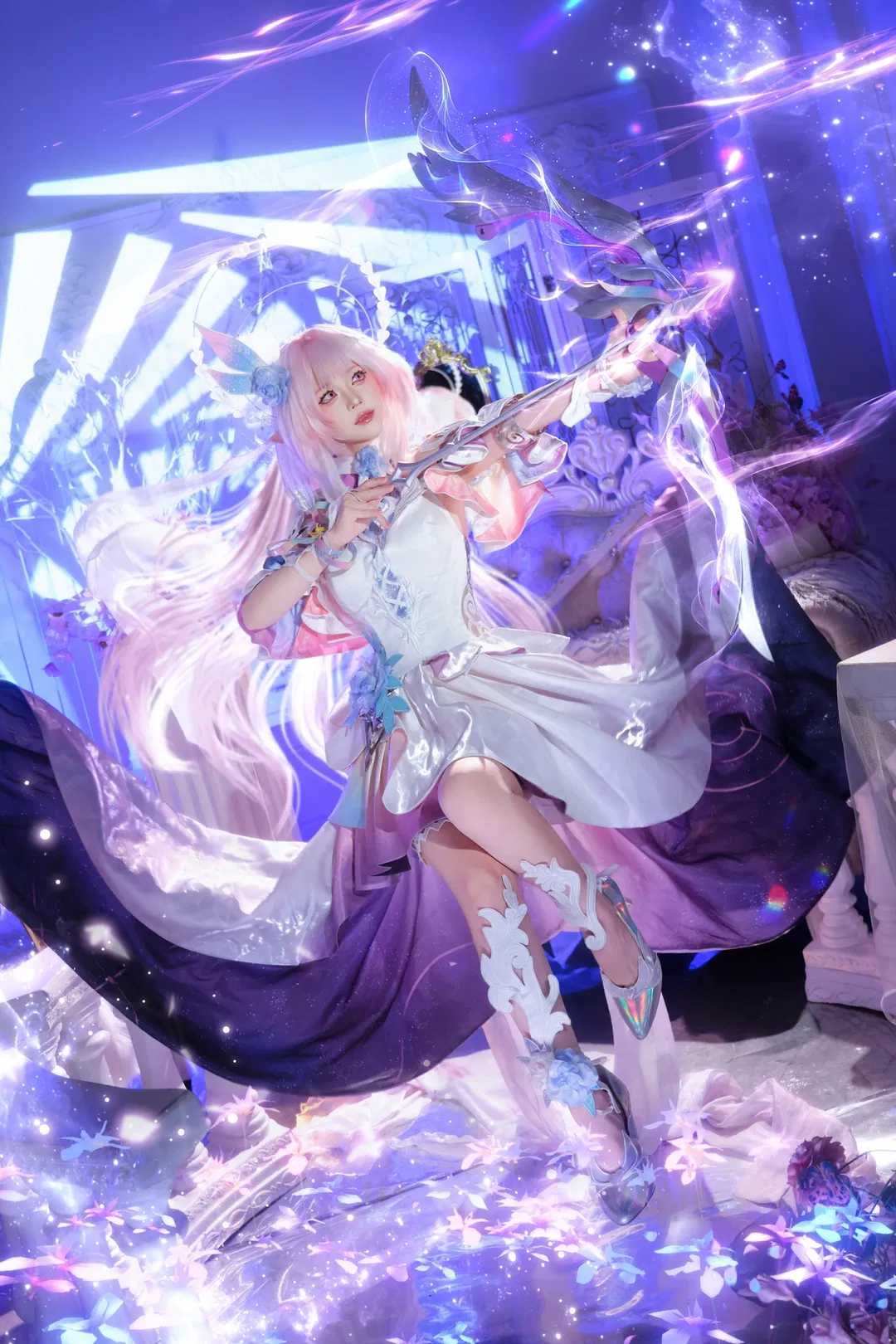 【昔涟cos】崩坏星穹铁道翁法罗斯的梦幻魔法少女 - 第 1 张
