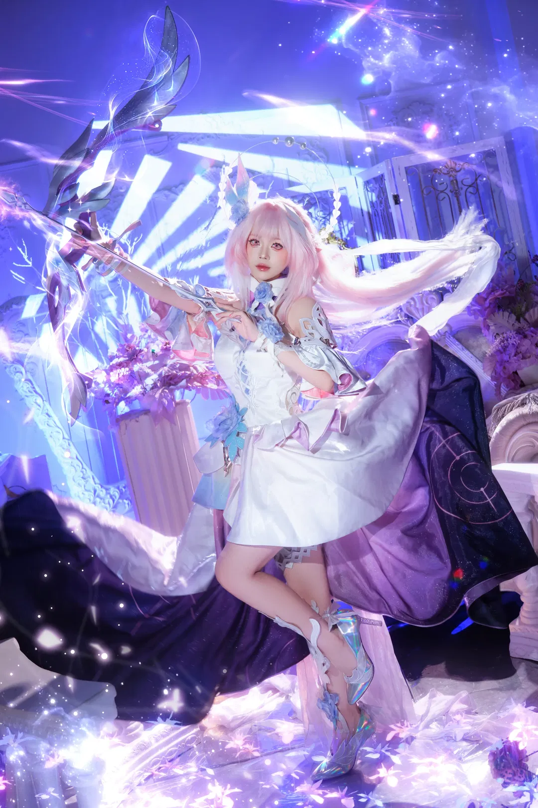 【昔涟cos】崩坏星穹铁道翁法罗斯的梦幻魔法少女 - 第 2 张
