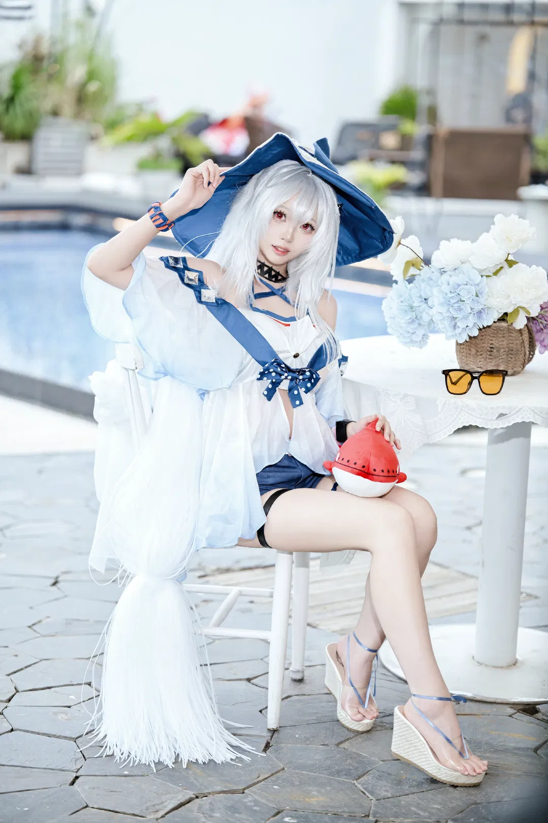 【斯卡蒂cos】南宁泳池畔的夏日外景记录 - 第 2 张