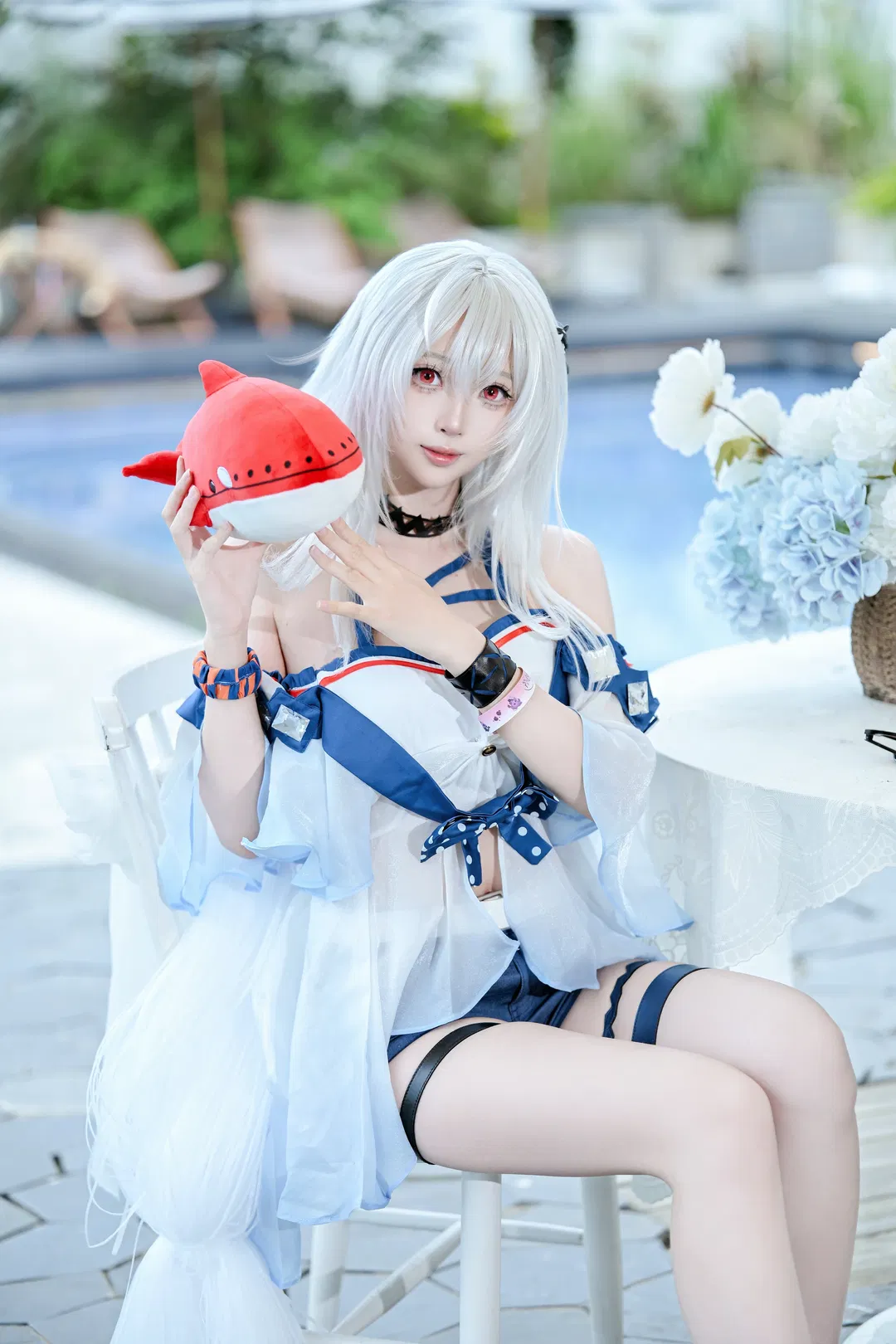 【斯卡蒂cos】南宁泳池畔的夏日外景记录 - 第 3 张