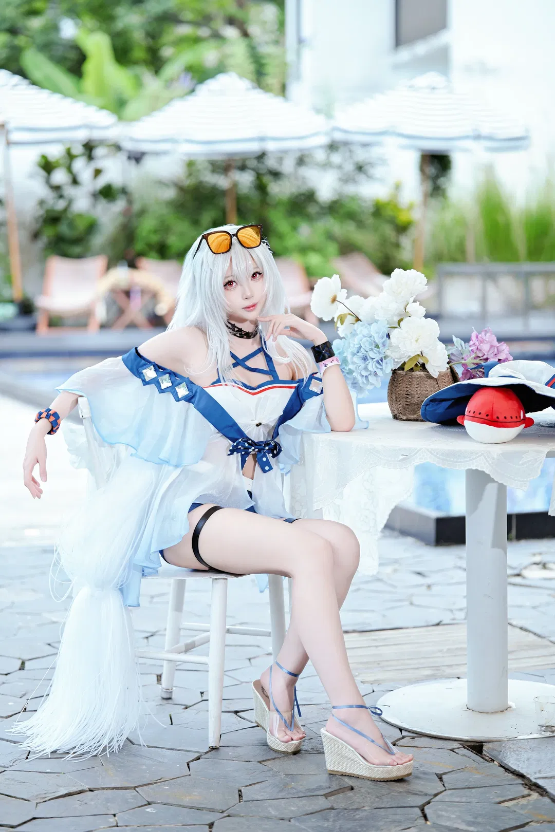 【斯卡蒂cos】南宁泳池畔的夏日外景记录 - 第 4 张