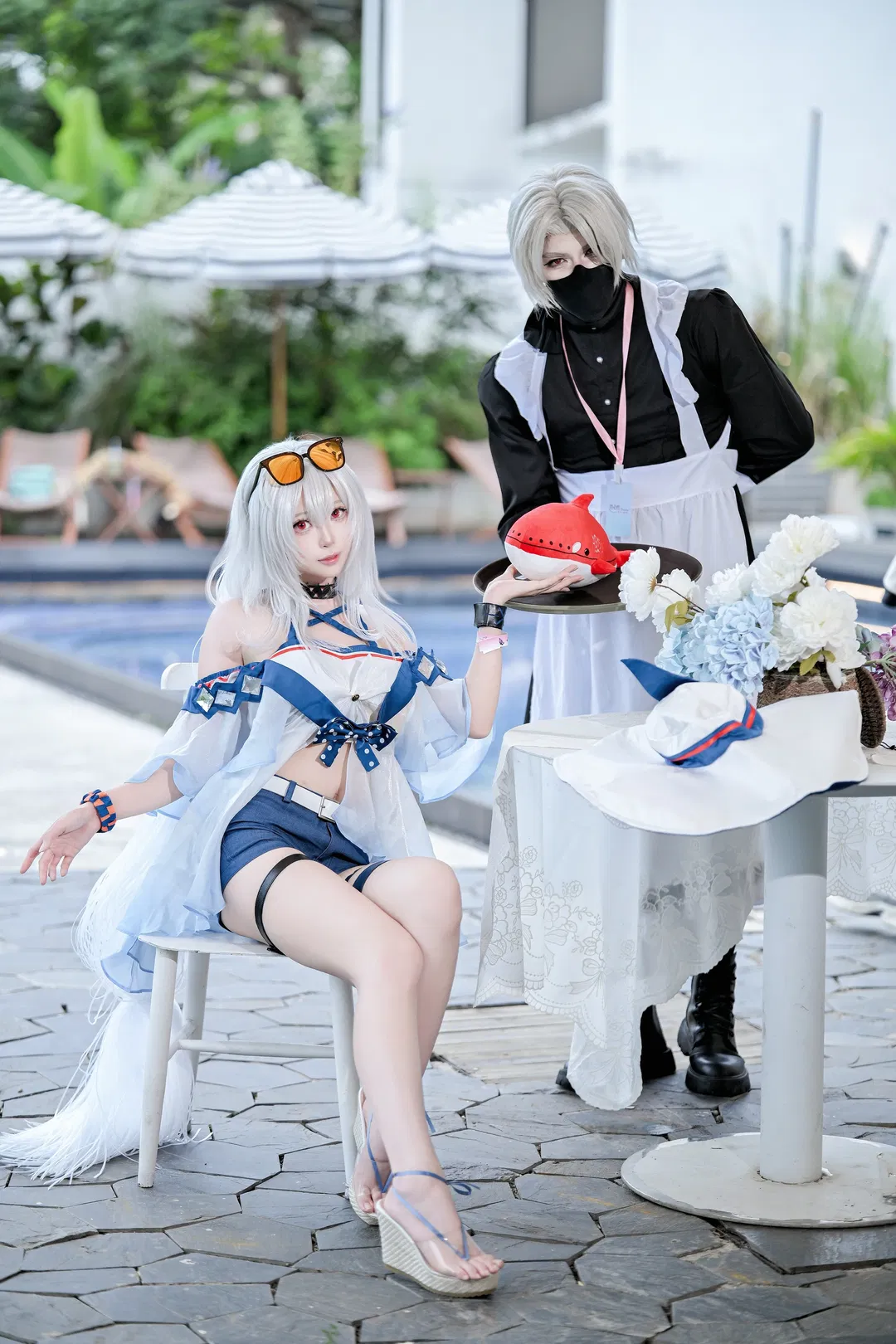 【斯卡蒂cos】南宁泳池畔的夏日外景记录 - 第 8 张