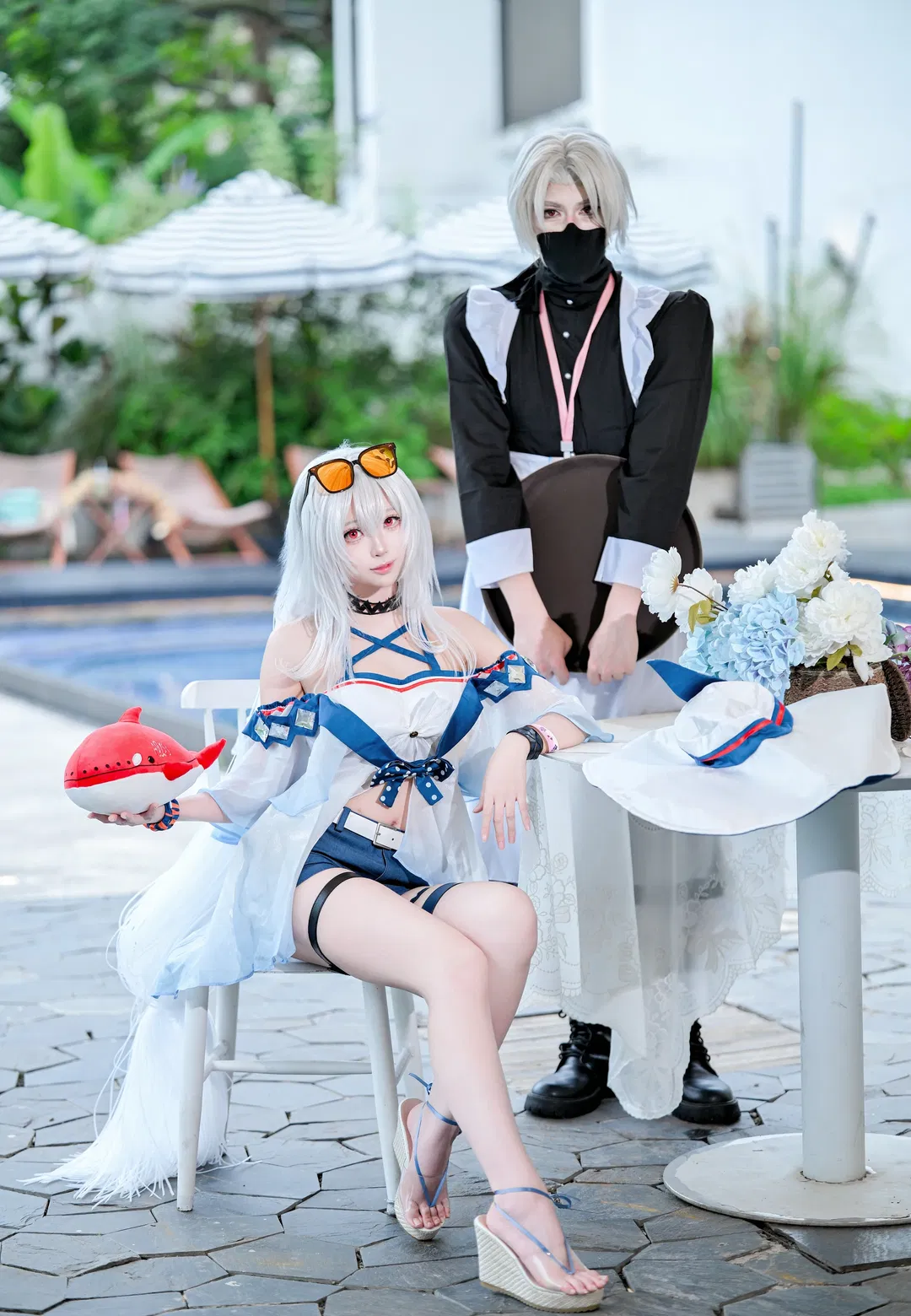 【斯卡蒂cos】南宁泳池畔的夏日外景记录 - 第 9 张
