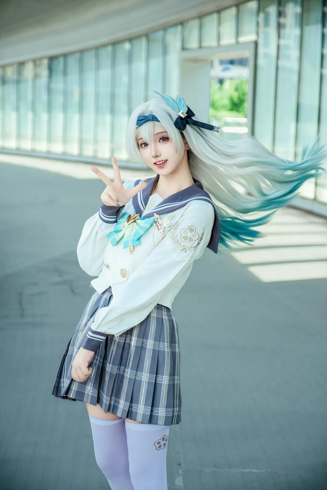 崩坏星穹铁道流萤cos 薄如蝉翼的生命也有璀璨燃烧的可能 - 第 7 张