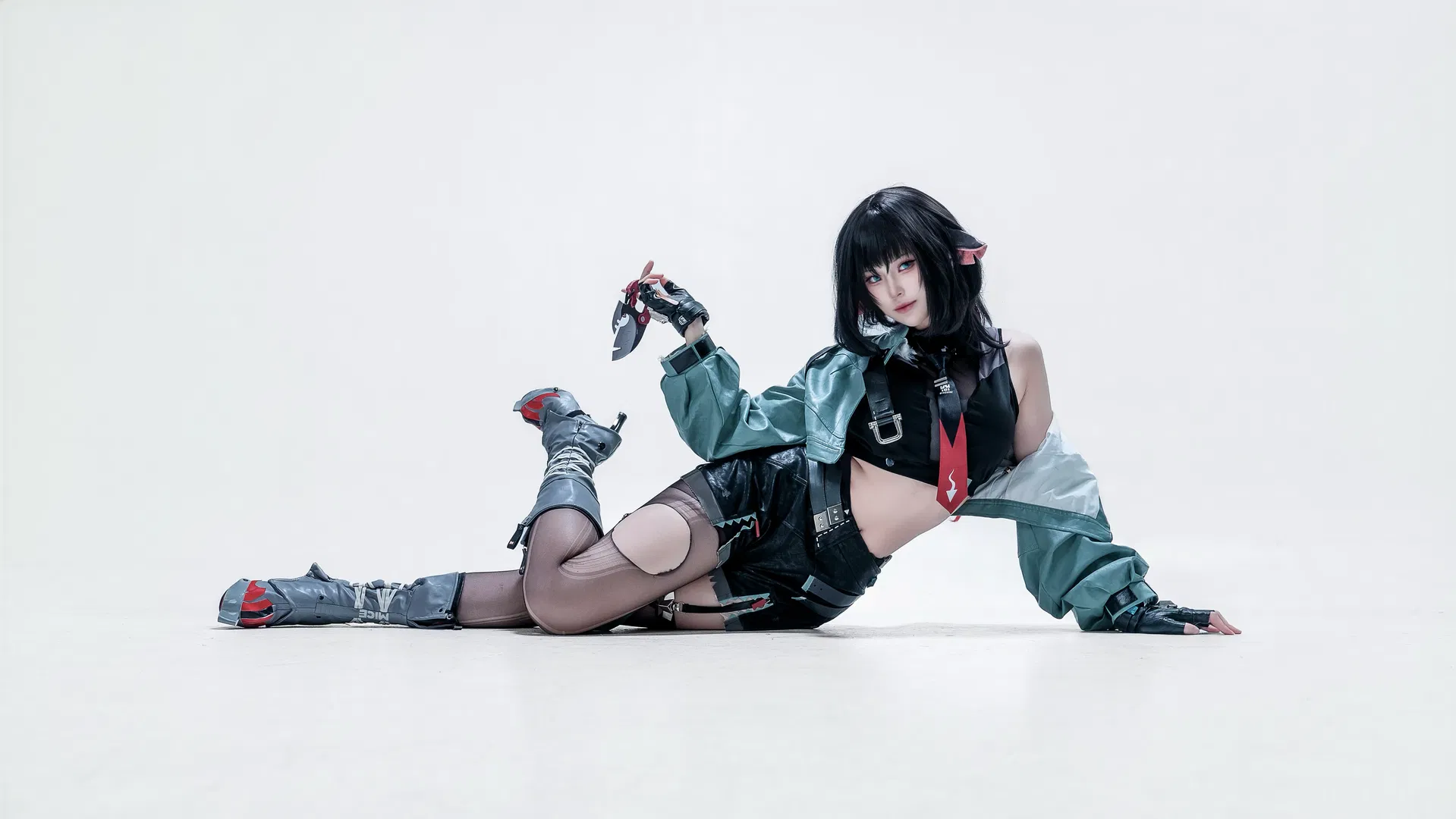 【简杜cos】绝区零的暗夜行者，持刃以待 - 第 5 张