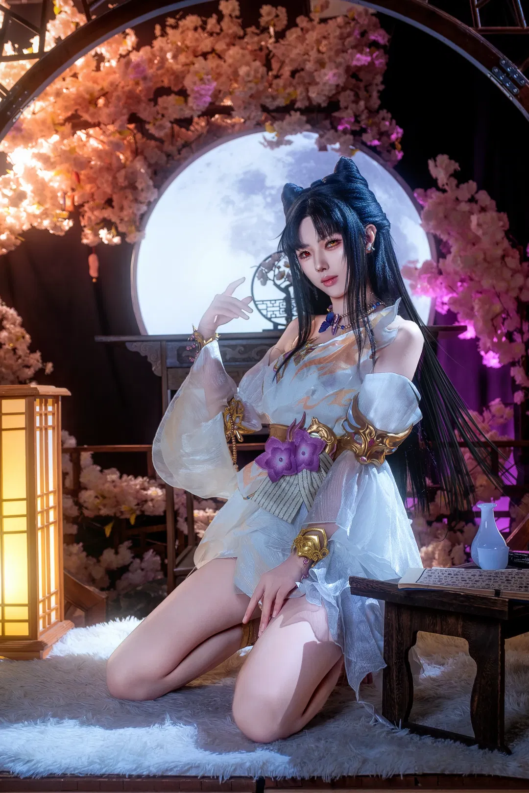 【玉玲珑cos】永劫无间谪星·通天狐袄，这波以身相许你敢要吗 - 第 7 张