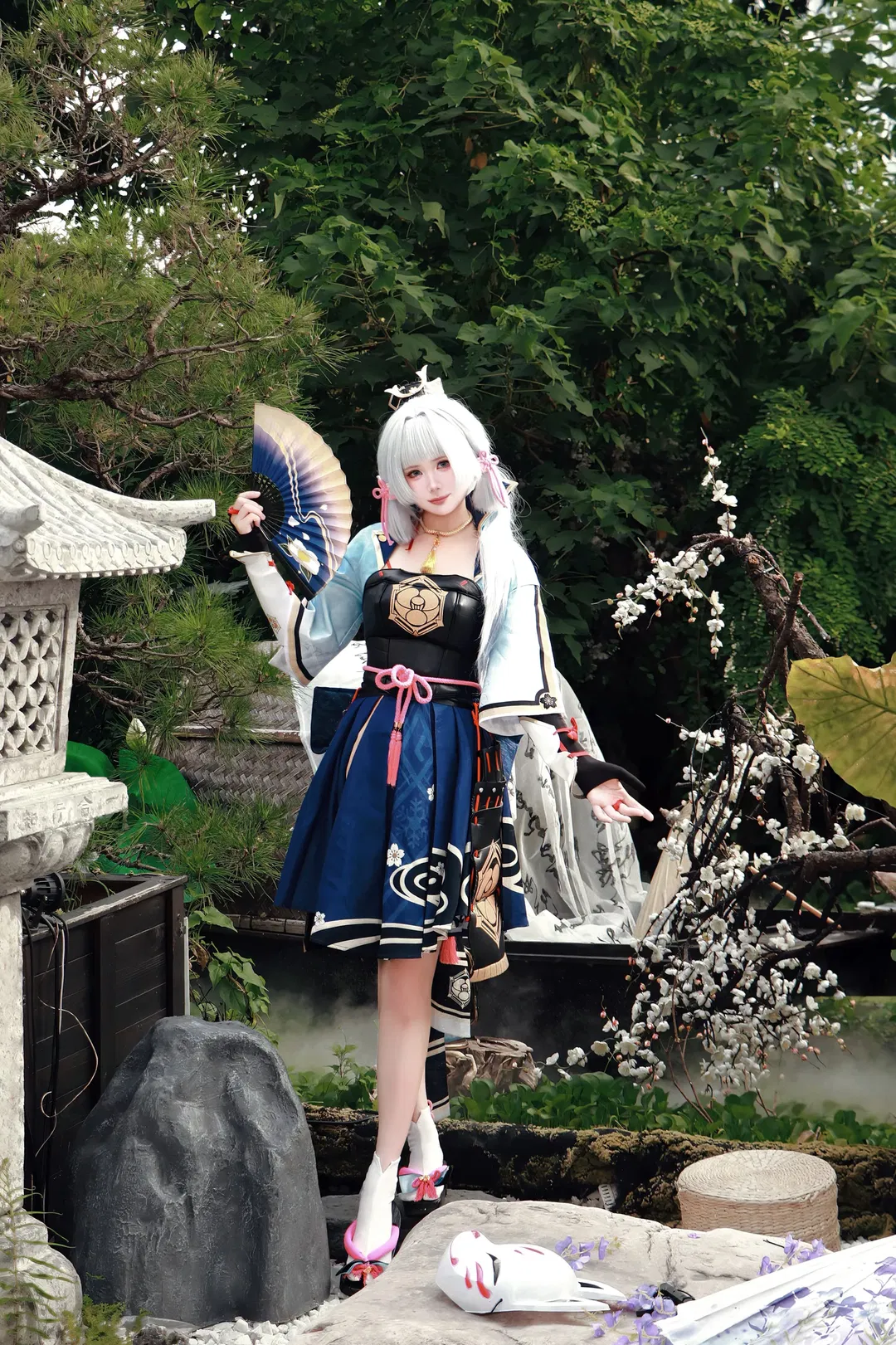 【神里绫华cos】原神白鹭公主的九松静舍游园记 - 第 10 张
