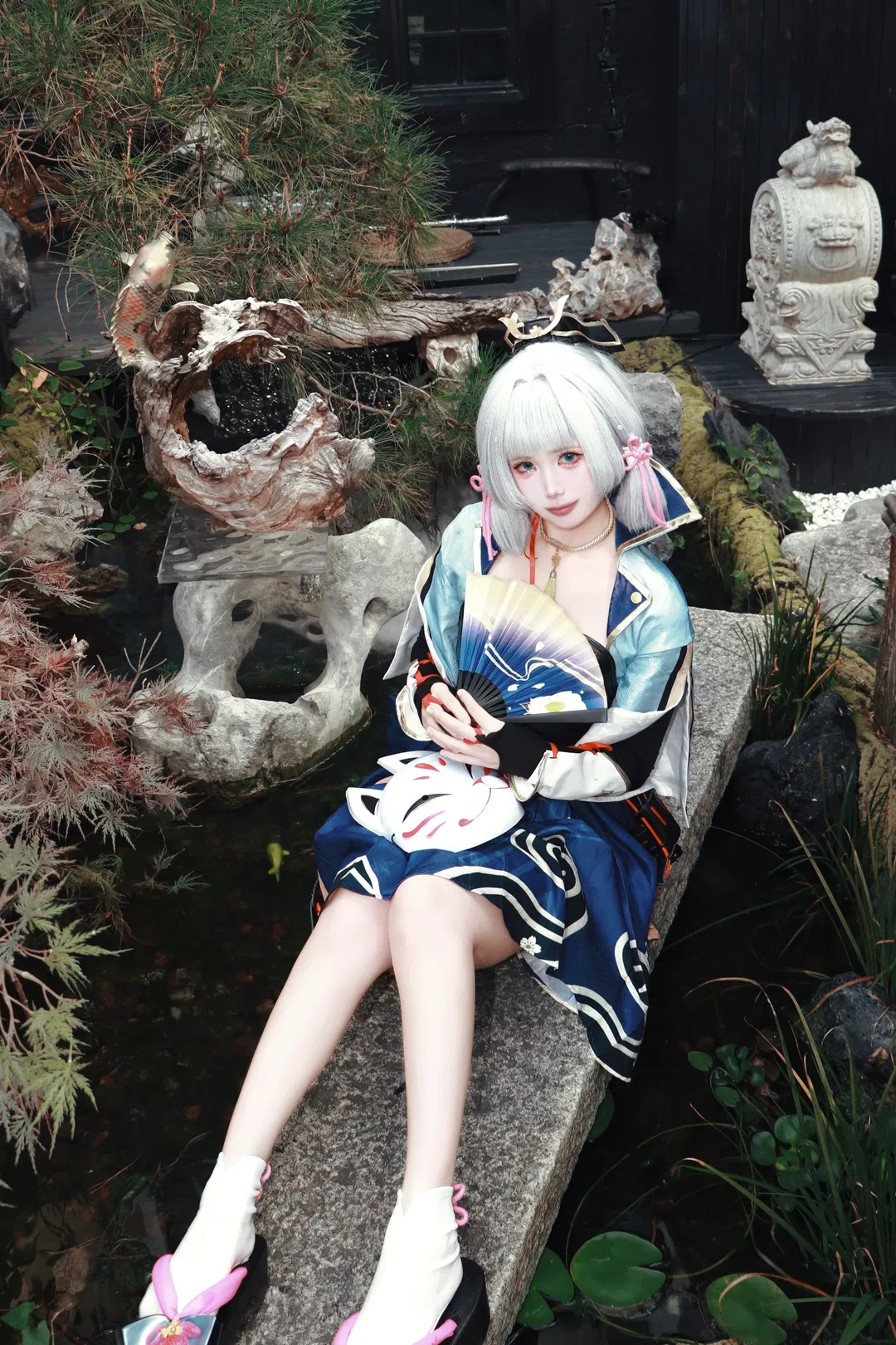 【神里绫华cos】原神白鹭公主的九松静舍游园记 - 第 11 张