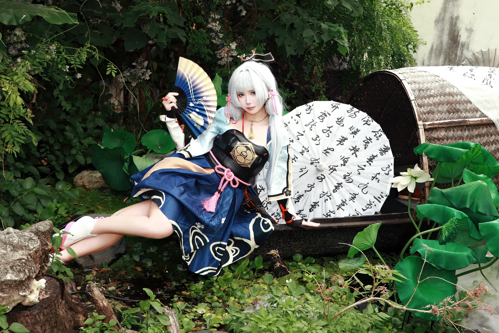 【神里绫华cos】原神白鹭公主的九松静舍游园记 - 第 12 张
