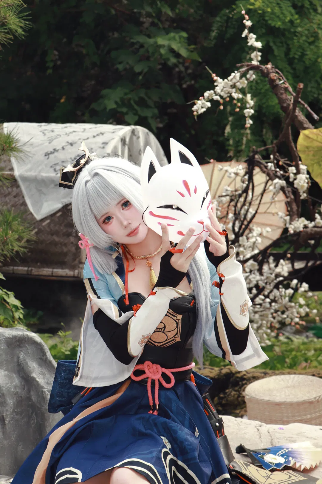 【神里绫华cos】原神白鹭公主的九松静舍游园记 - 第 6 张