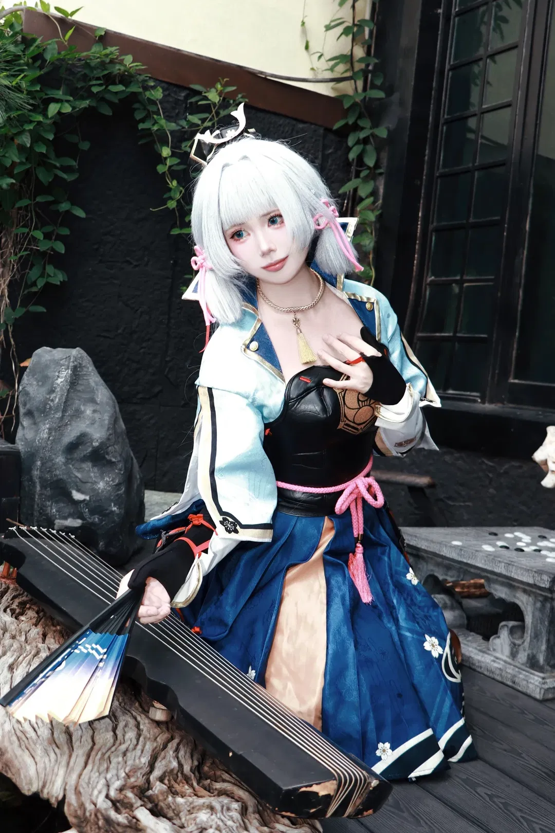 【神里绫华cos】原神白鹭公主的九松静舍游园记 - 第 7 张