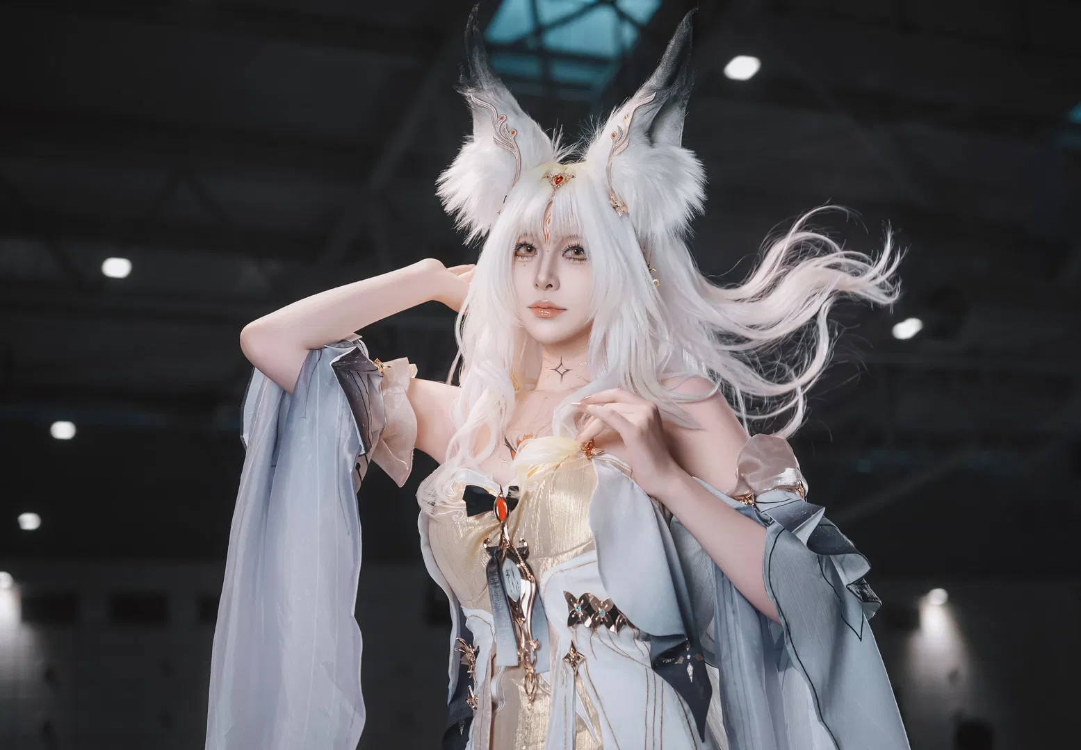 【心月狐cos】幻櫻漫展上的華麗狐仙 - 第 1 張