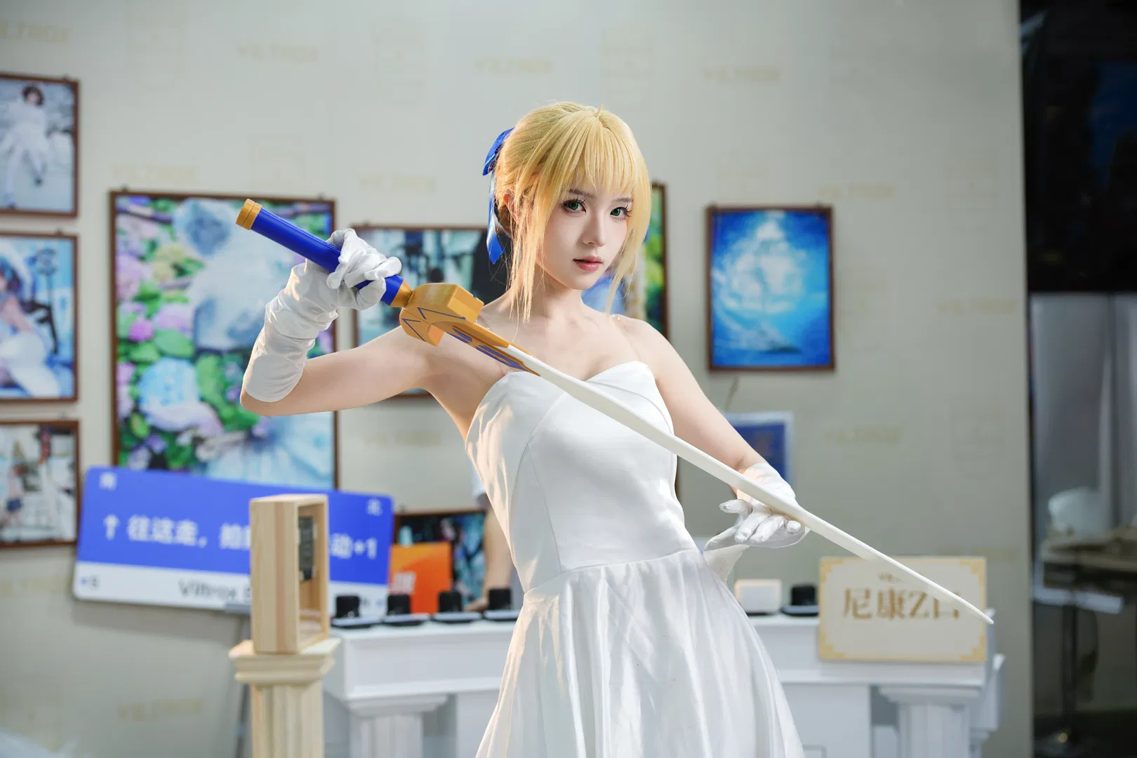 BW2026漫展返圖：鐳射背景下的貓耳機能風穿搭 - 第 2 張