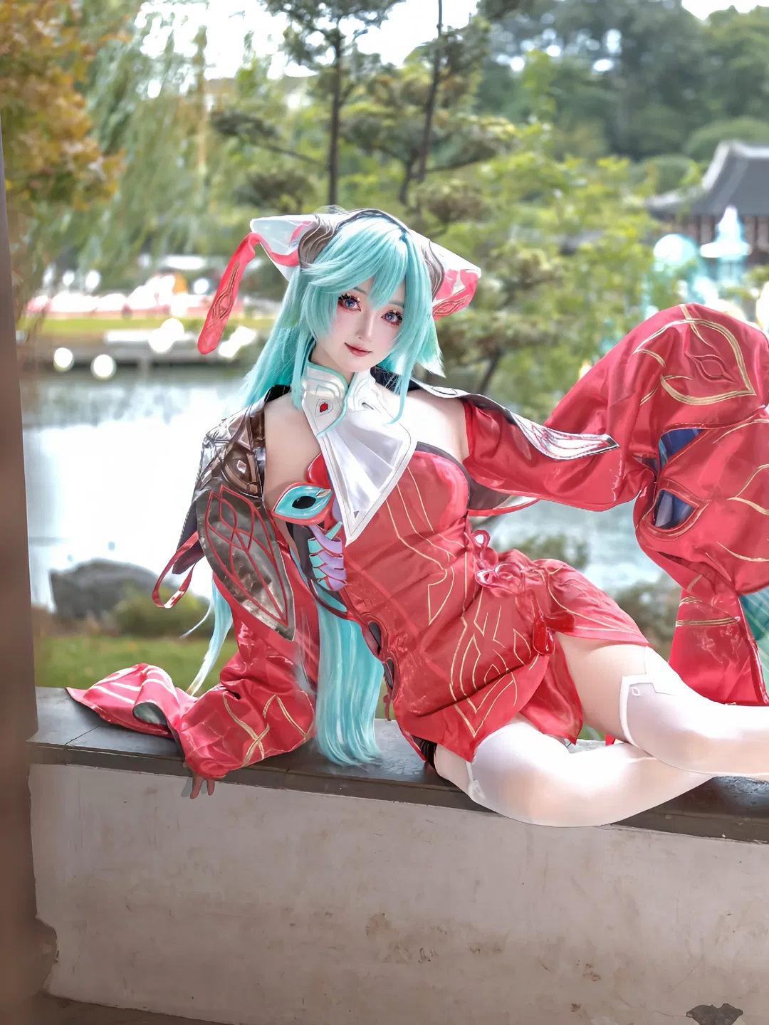 【少司缘cos】王者荣耀园林外景拍摄记录 - 第 2 张