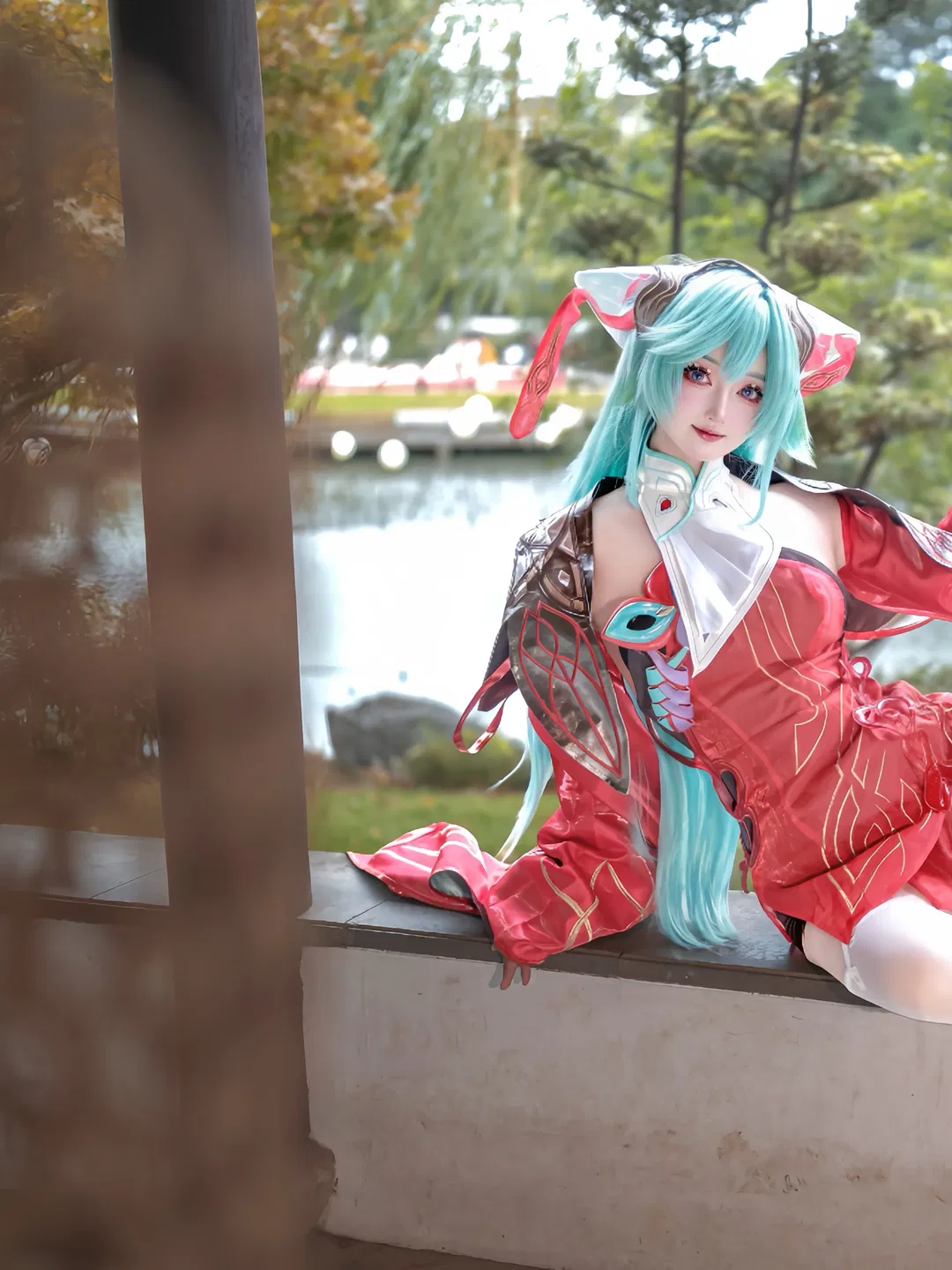 【少司缘cos】王者荣耀园林外景拍摄记录 - 第 3 张