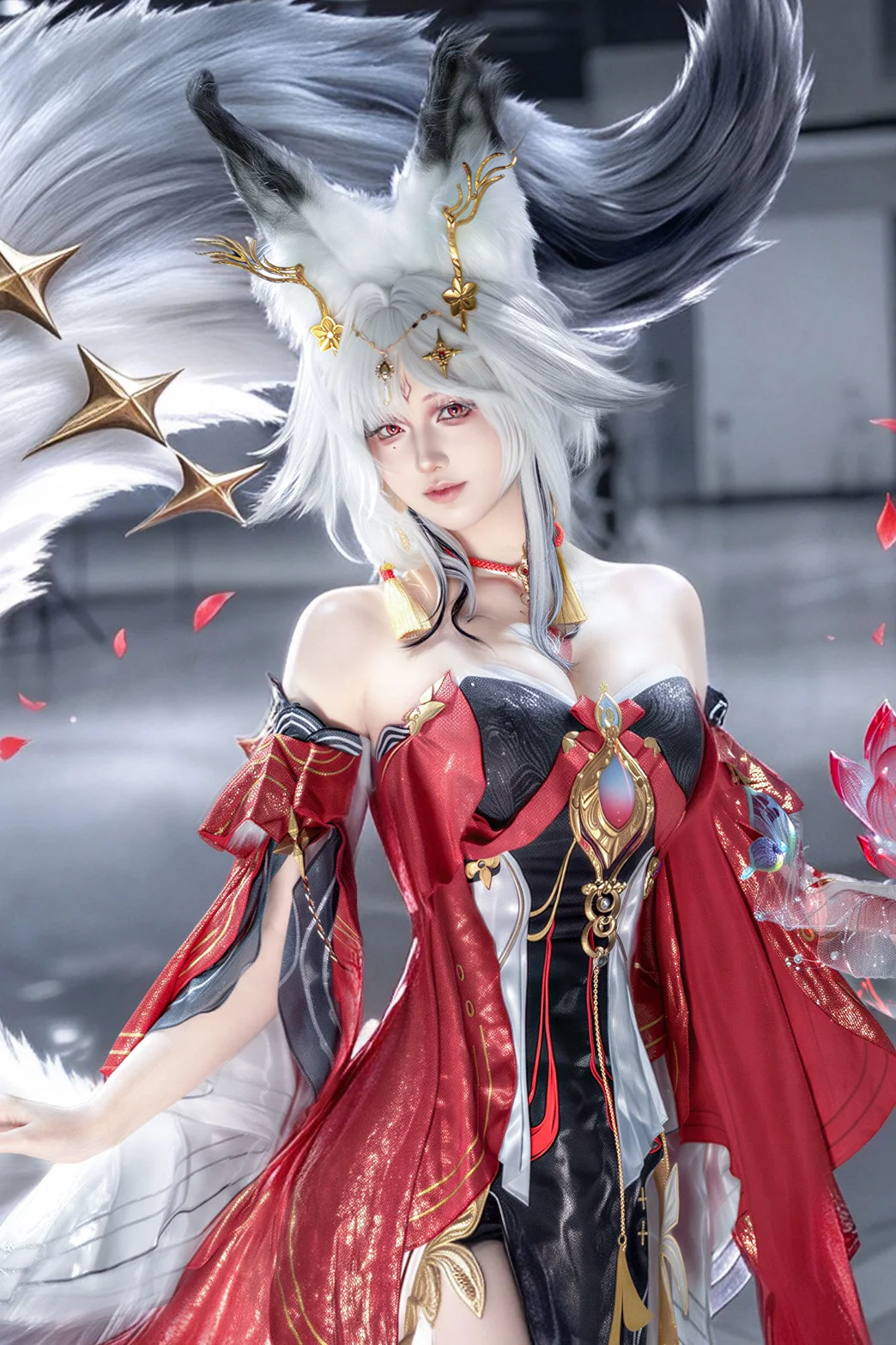 【心月狐cos】鸣潮心月狐的影棚拍摄记录 - 第 1 张
