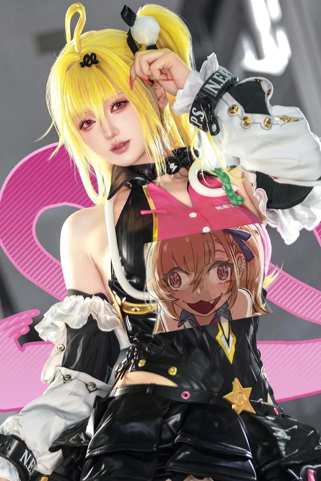 【希希芙cos】绝区零的机能风少女，这身皮质装备细节拉满 - 第 1 张