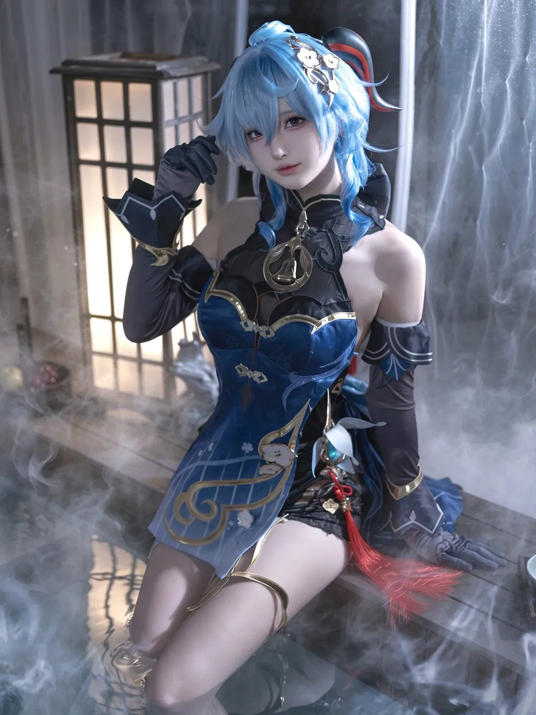 【甘雨cos】原神海灯节的温泉之约 - 第 2 张