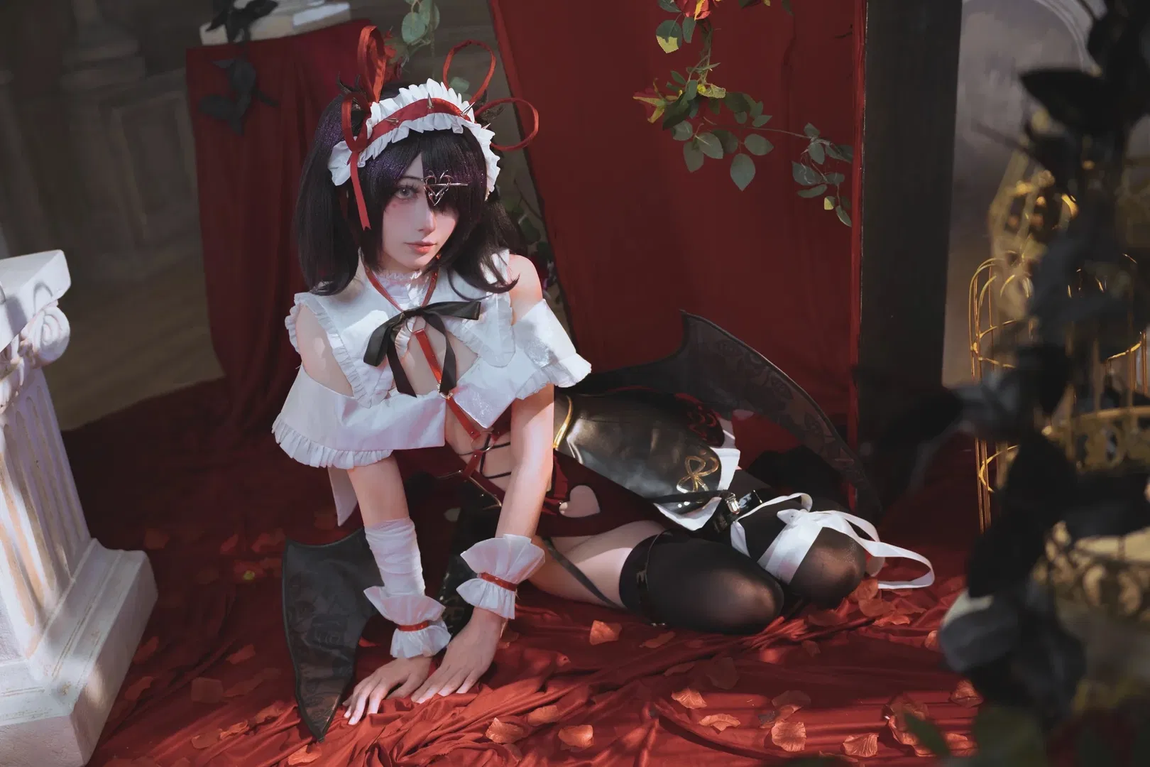 【糖糖cos】主播女孩重度依赖的暗黑魔法少女 - 第 2 张
