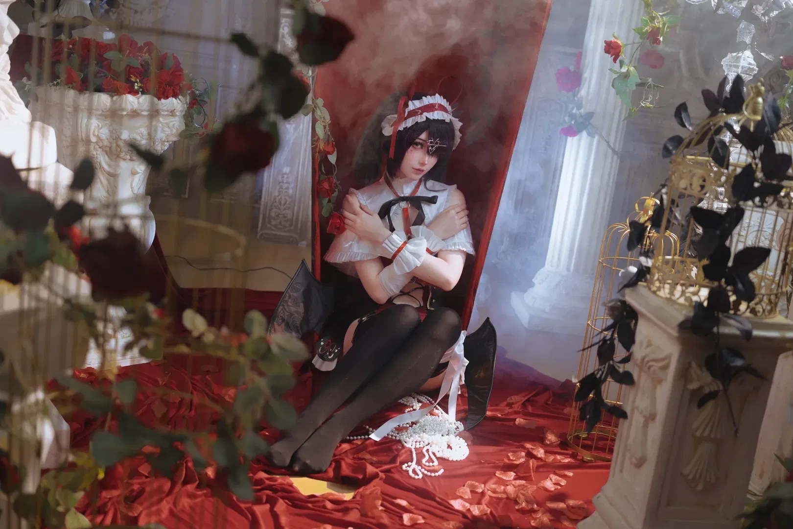 【糖糖cos】主播女孩重度依赖的暗黑魔法少女 - 第 3 张