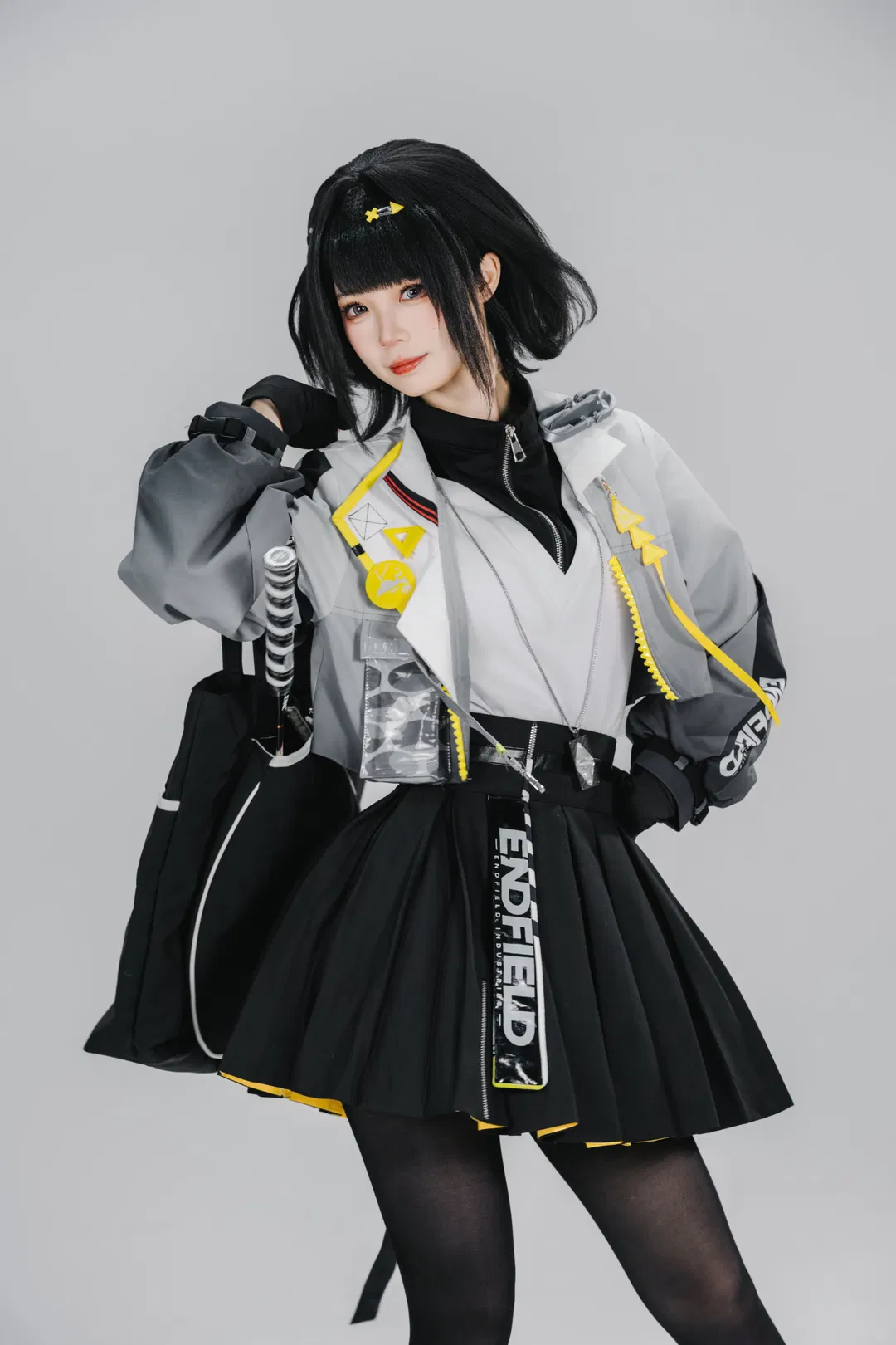 【女管理员cos】明日方舟终末地，机能风与日常感完美结合的穿搭 - 第 2 张