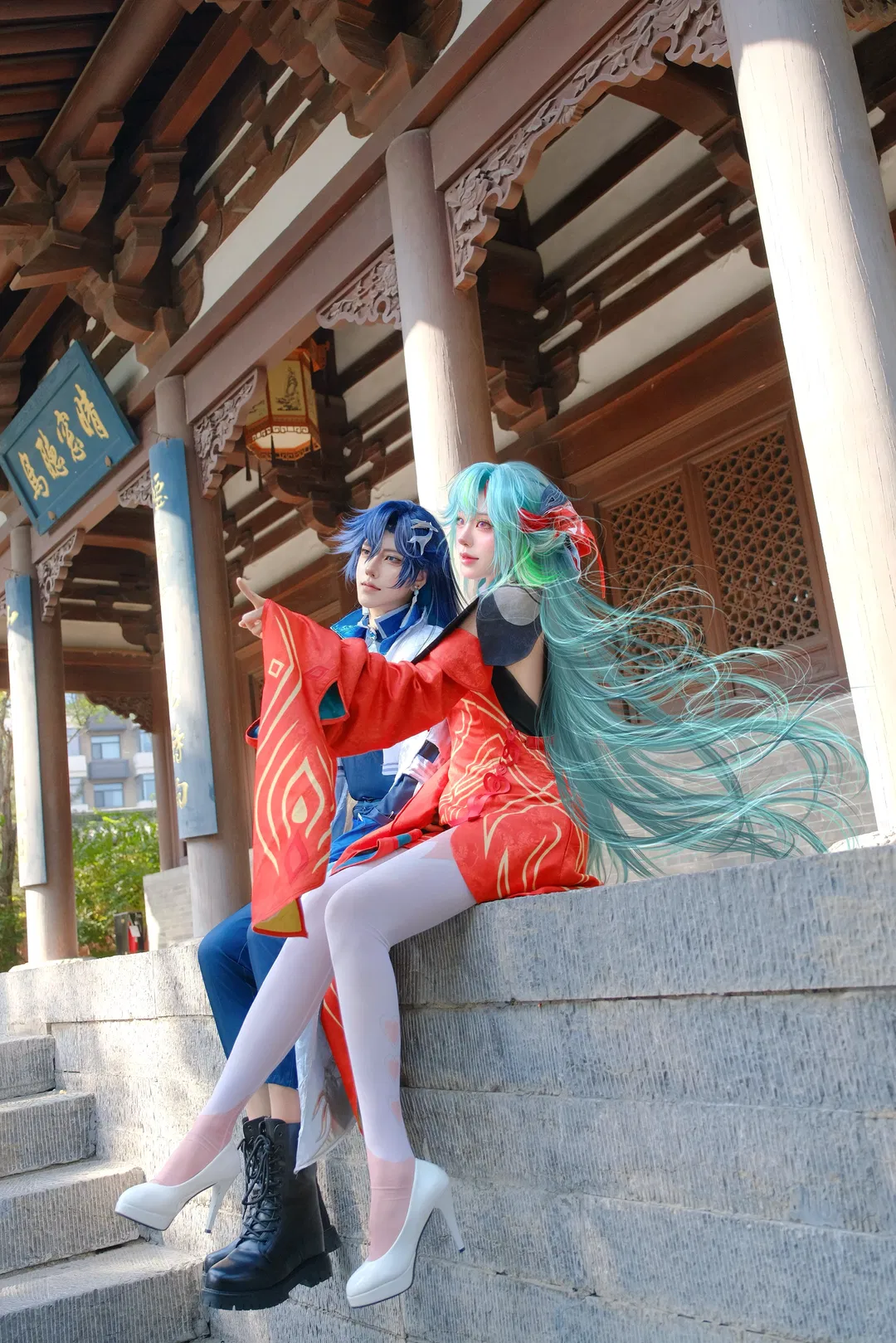 【少司缘cos】王者荣耀的少司缘，上司居然脸红了 - 第 1 张