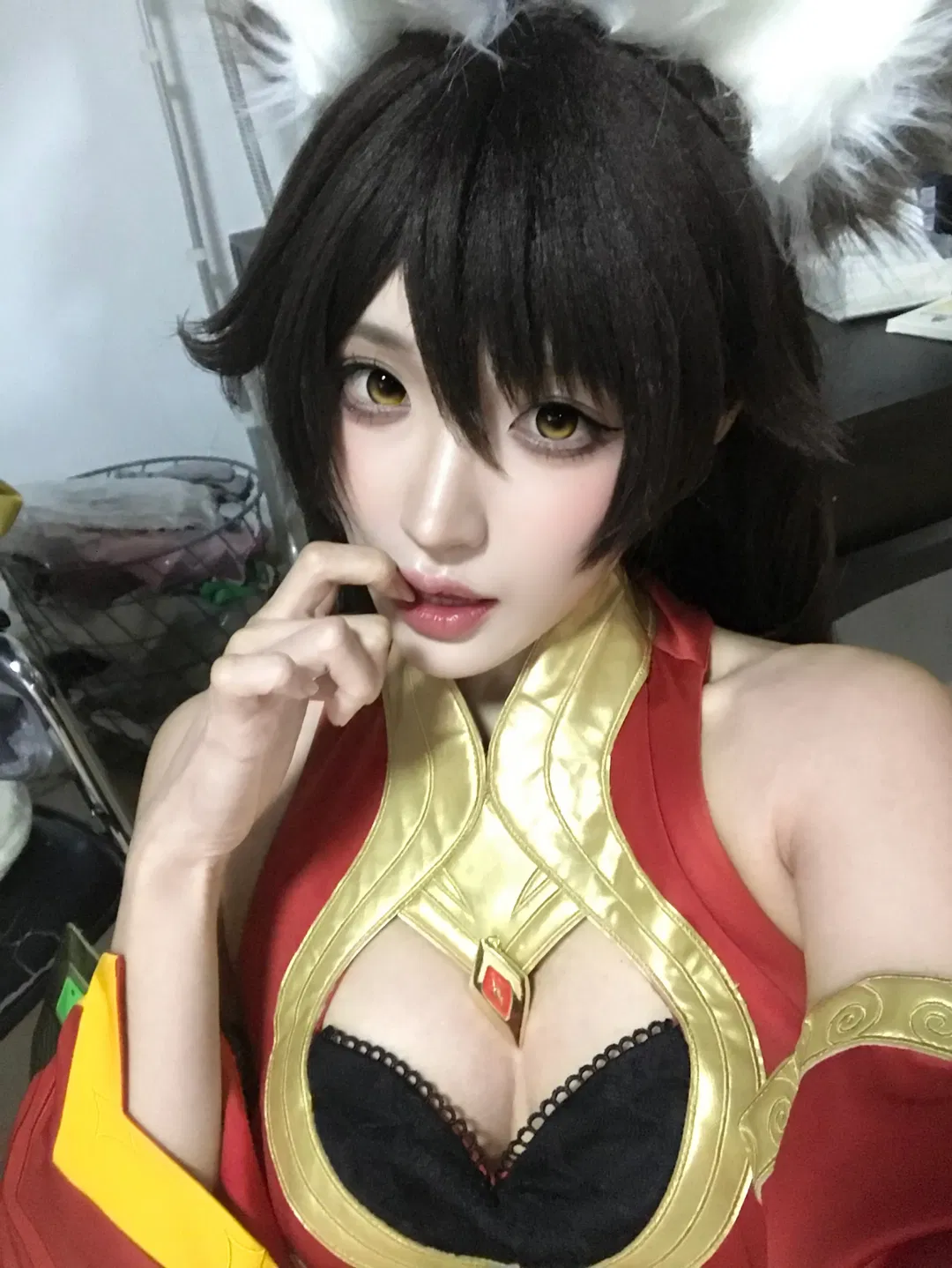 【妲己cos】王者荣耀里的魅惑二技能 - 第 3 张