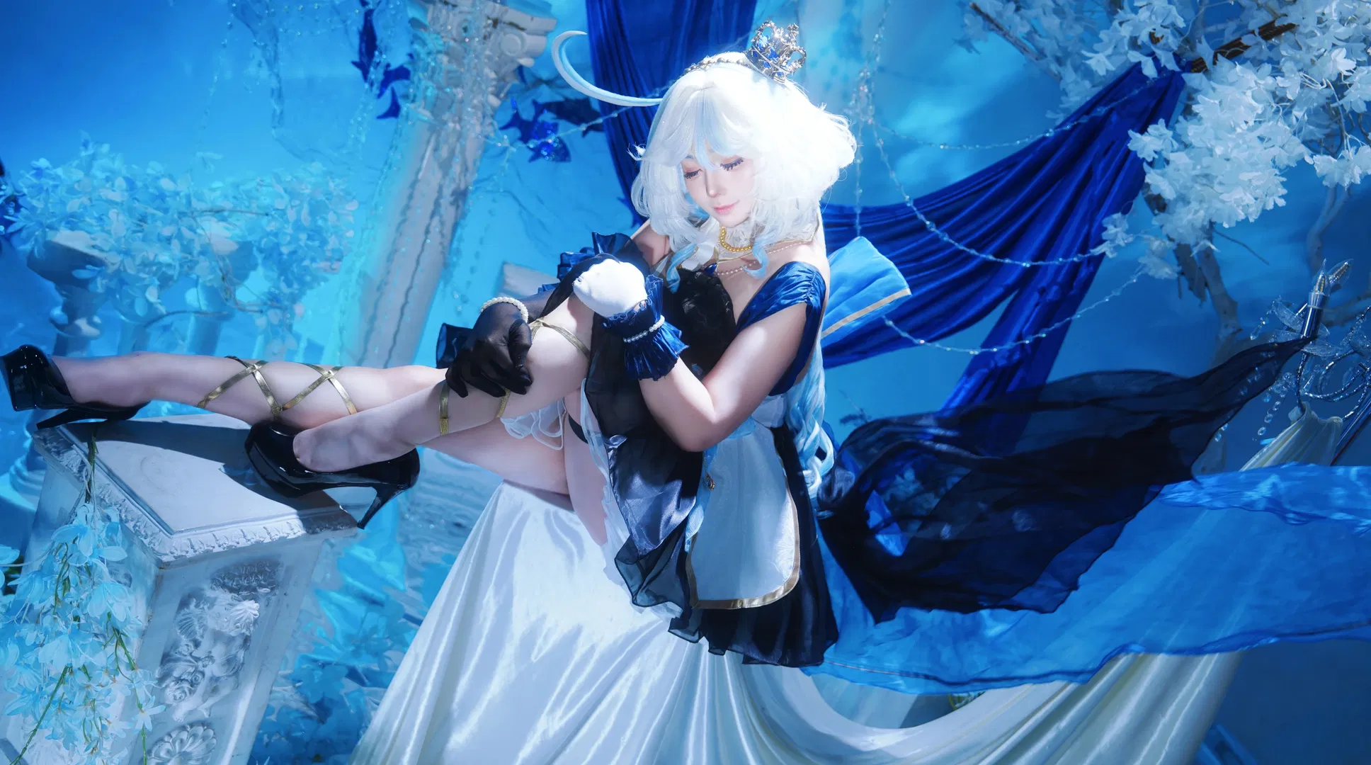 【芙宁娜cos】原神里的水色梦境与优雅定格 - 第 2 张