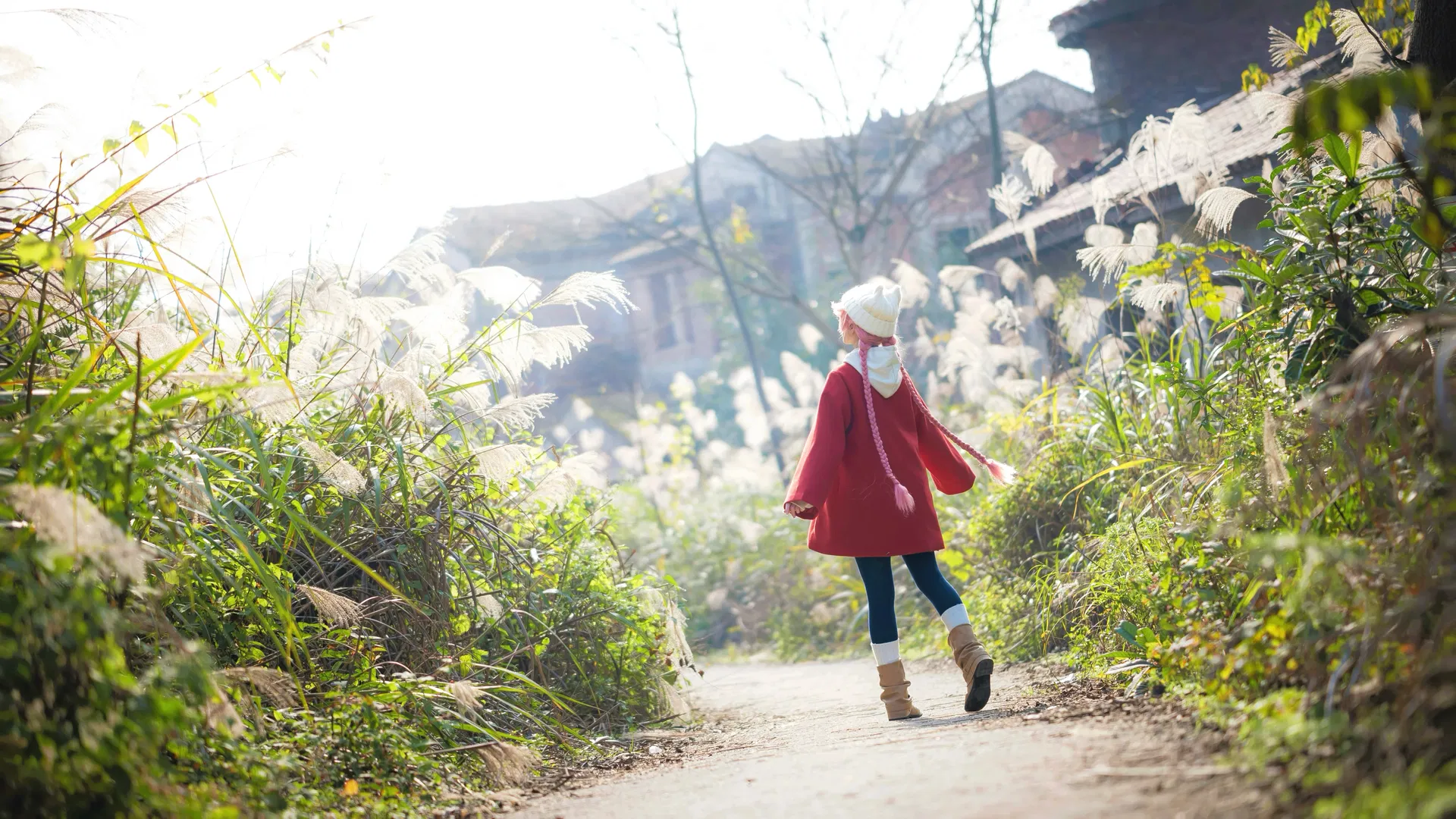 【八千代cos】末日后酒店废墟芦苇荡里的旅行正片 - 第 3 张