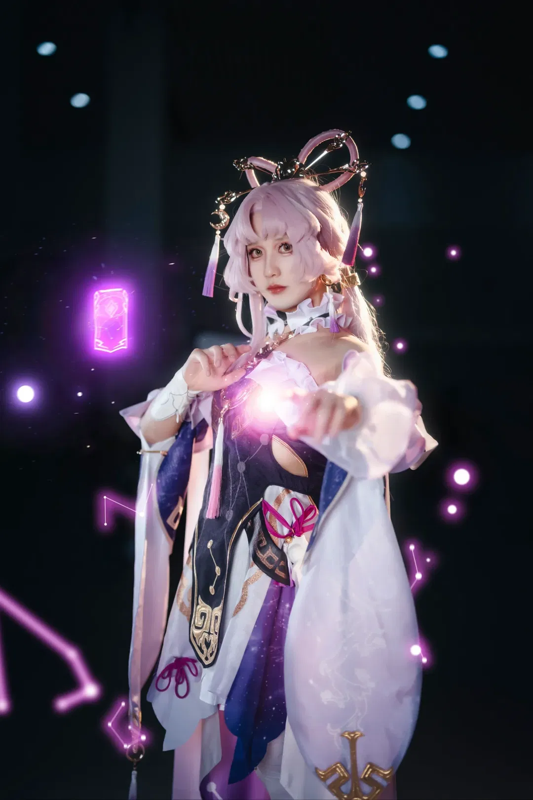 崩坏星穹铁道符玄cos 太微行棋，灵台示影 - 第 1 张