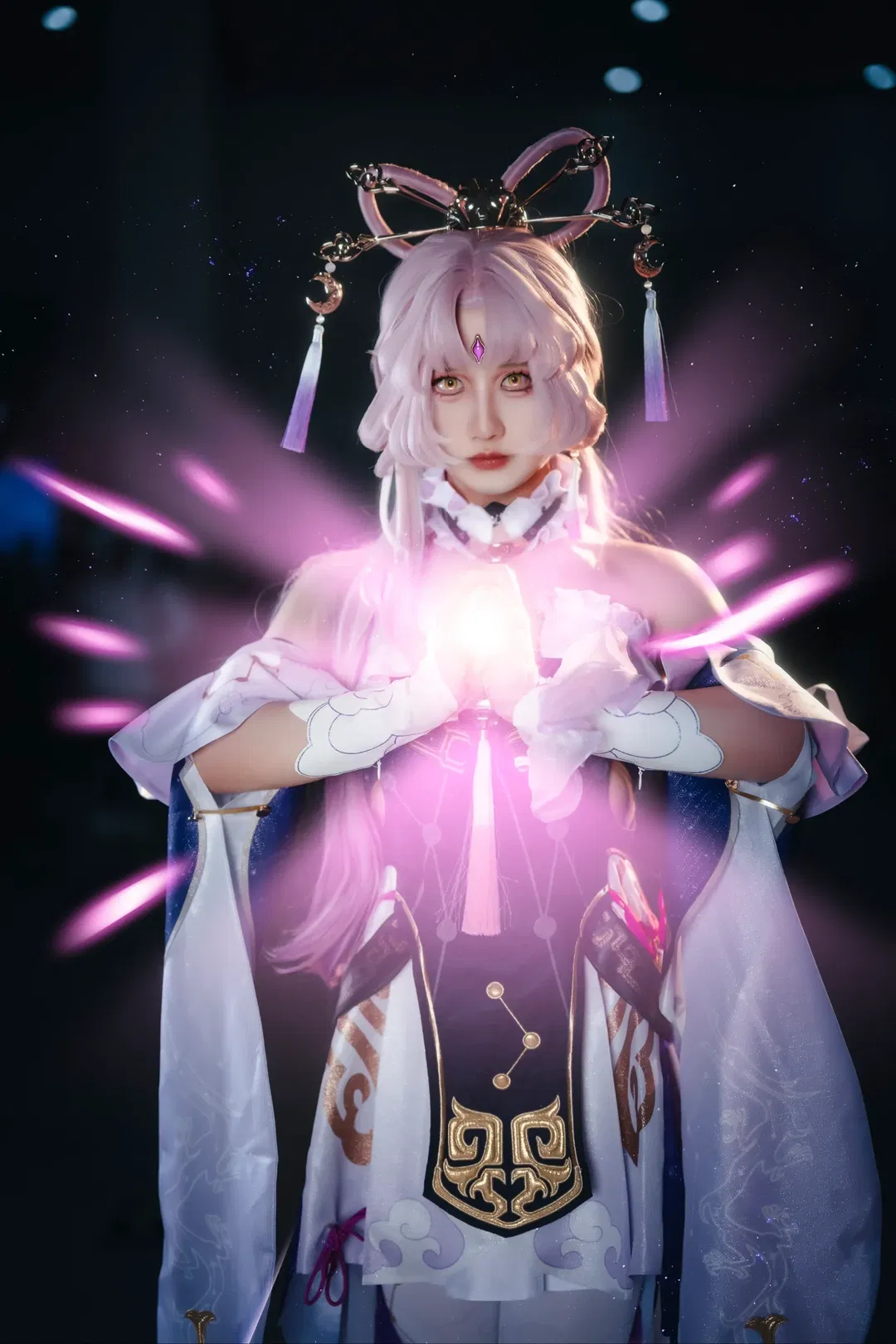 崩坏星穹铁道符玄cos 太微行棋，灵台示影 - 第 3 张