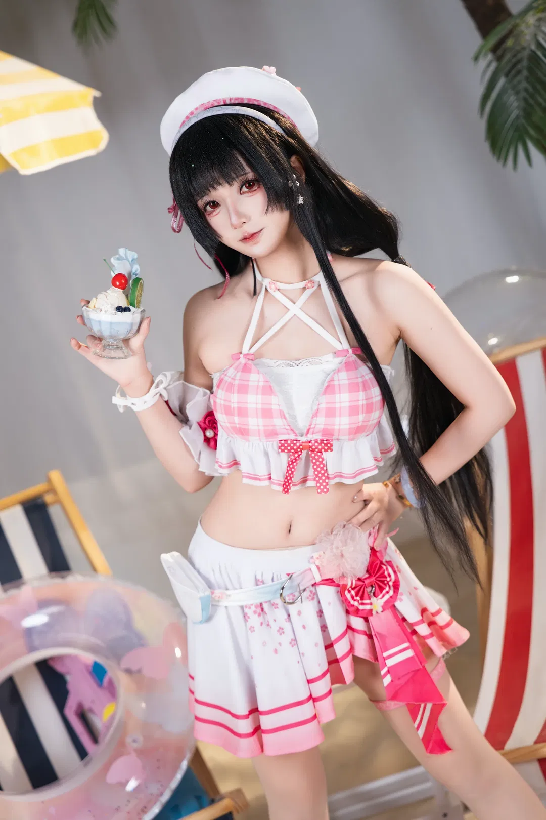 【千咲cos】鸣潮夏日海滩的清凉时刻 - 第 3 张