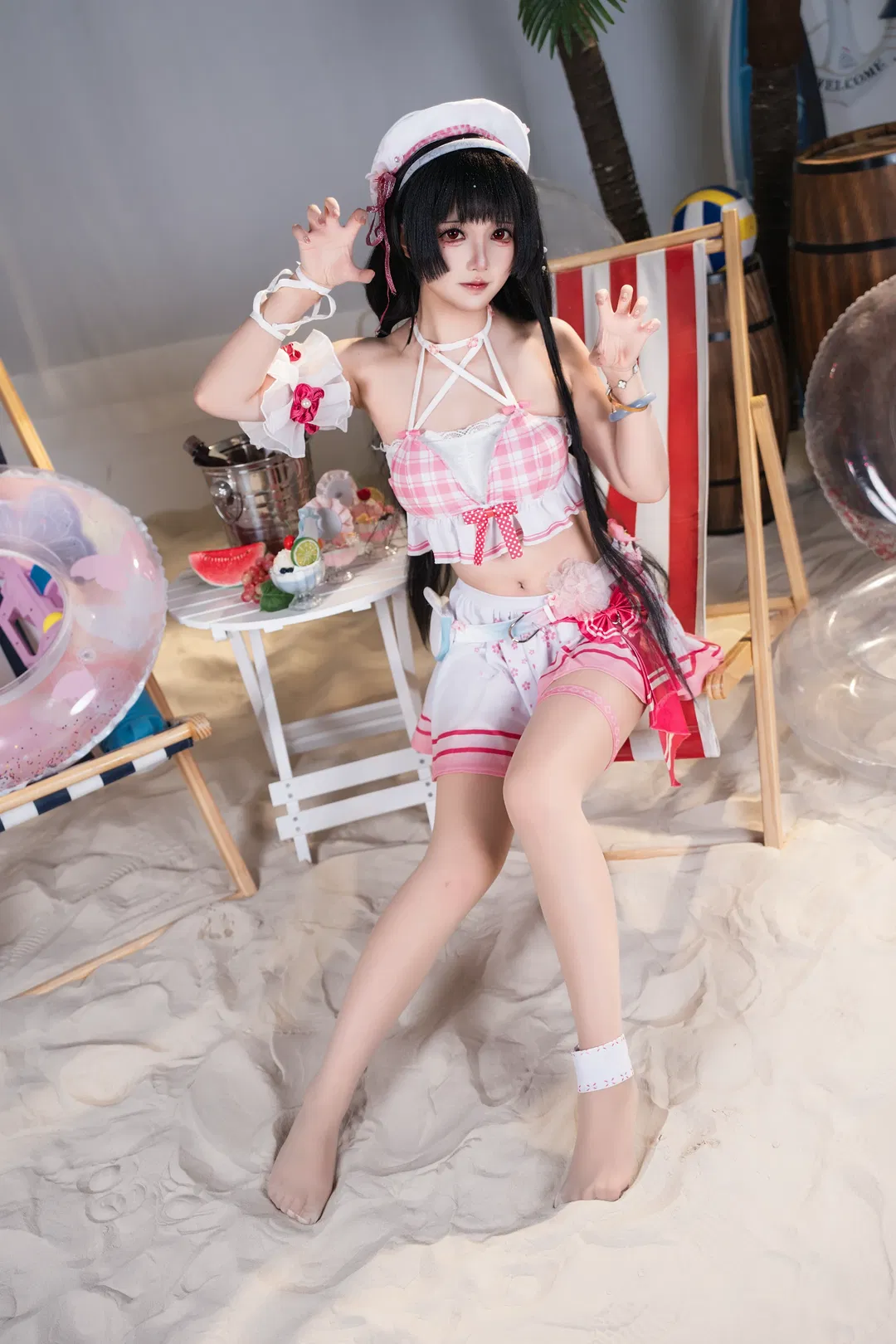 【千咲cos】鸣潮夏日海滩的清凉时刻 - 第 4 张