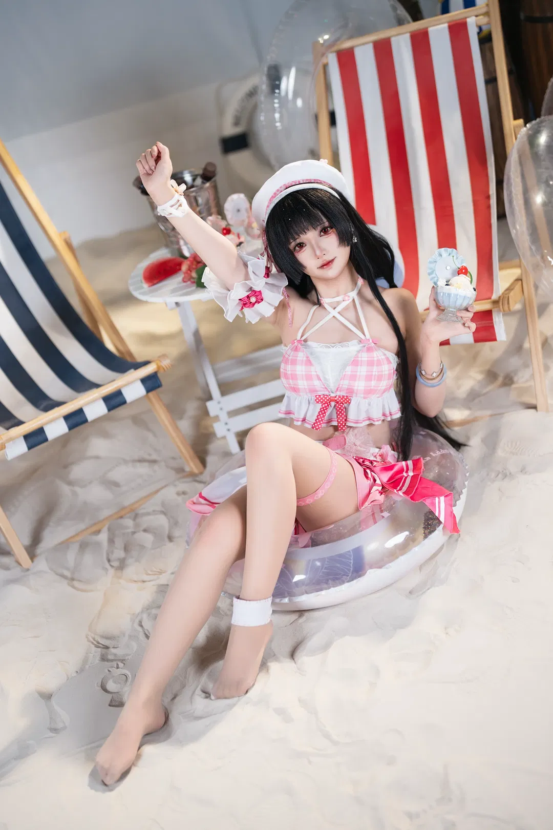 【千咲cos】鸣潮夏日海滩的清凉时刻 - 第 6 张