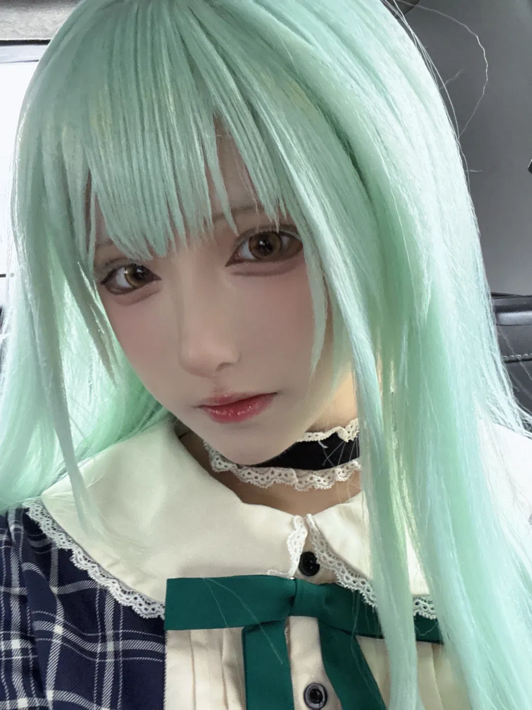 【若葉睦cos】還原BanG Dream! It's MyGO!!!!!裡的薄荷綠少女 - 第 1 張