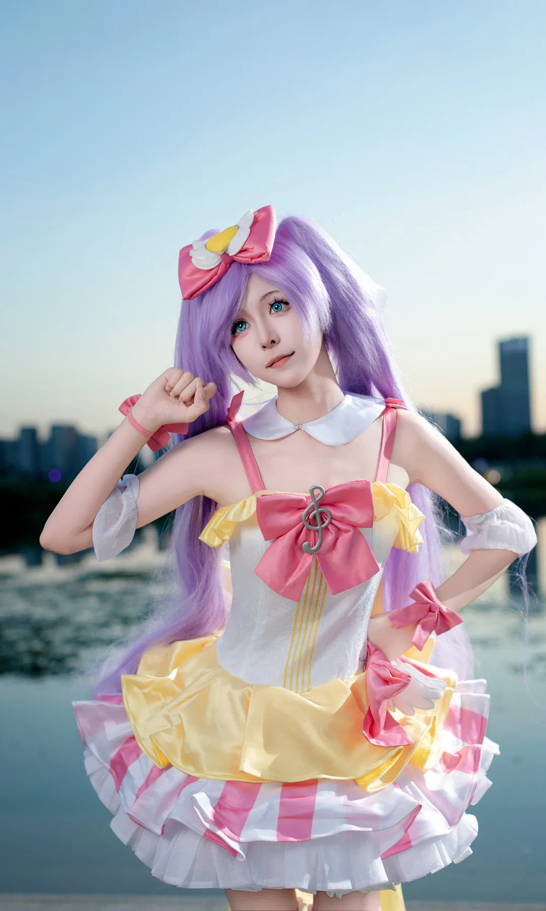 【真中啦啦cos】美妙天堂元气偶像成都世界线场照 - 第 1 张
