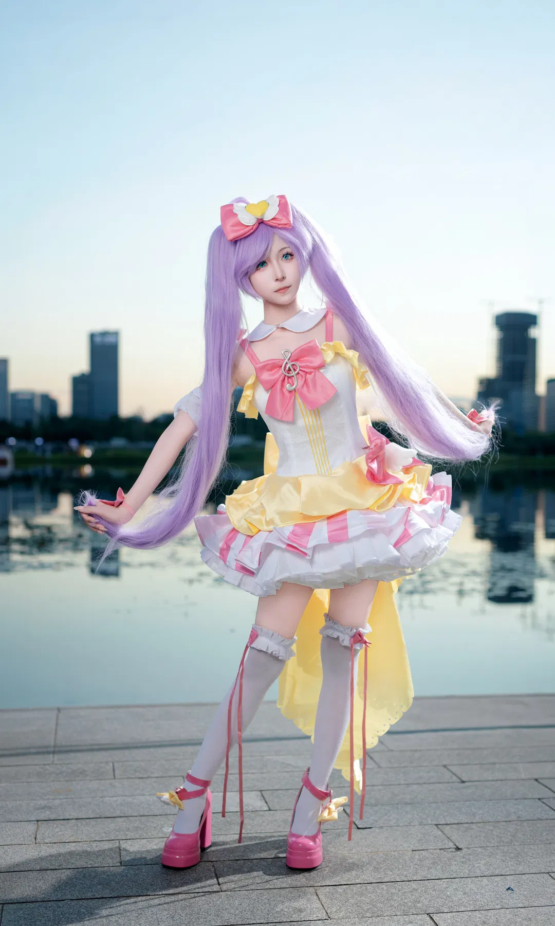 【真中啦啦cos】美妙天堂元气偶像成都世界线场照 - 第 3 张