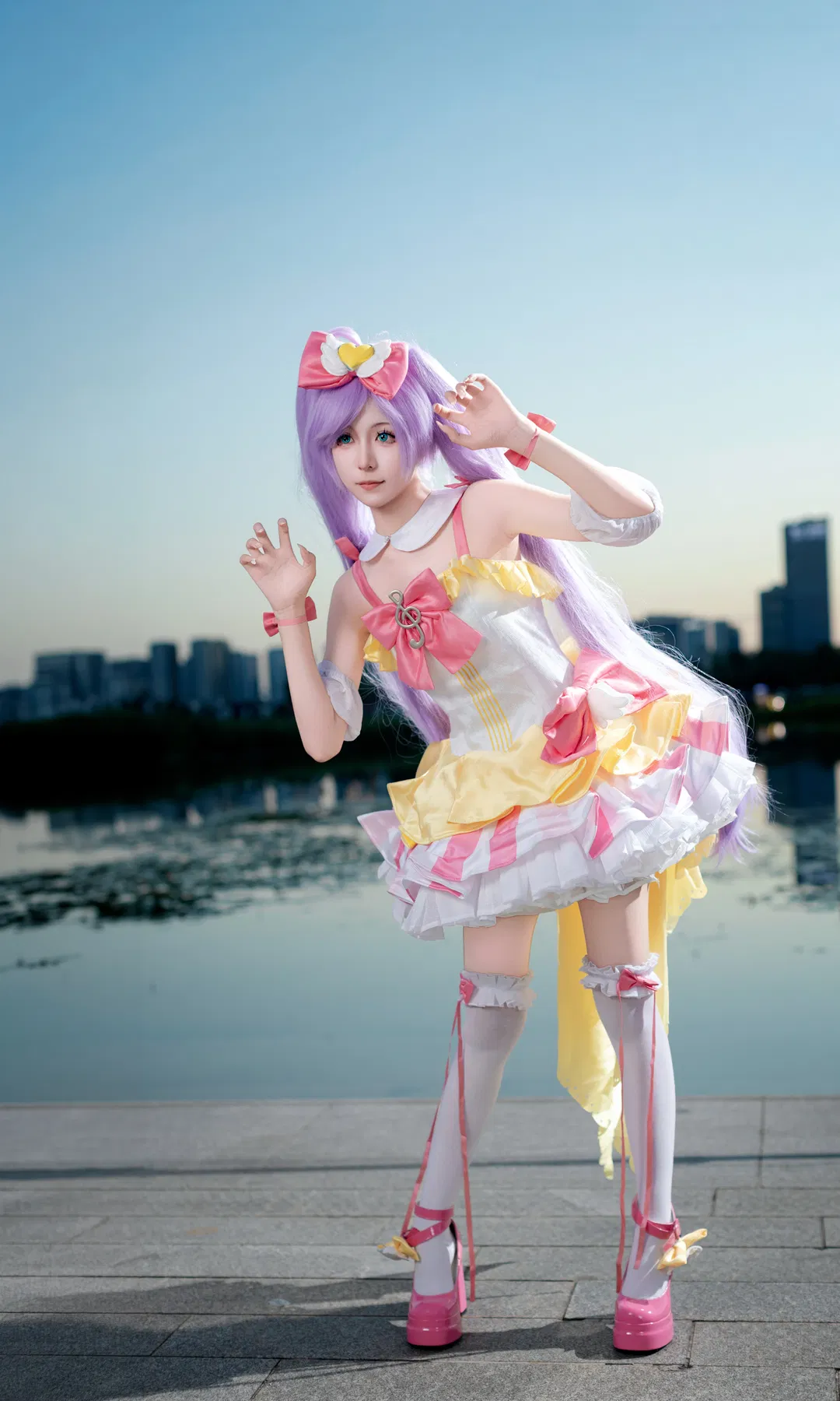 【真中啦啦cos】美妙天堂元气偶像成都世界线场照 - 第 4 张