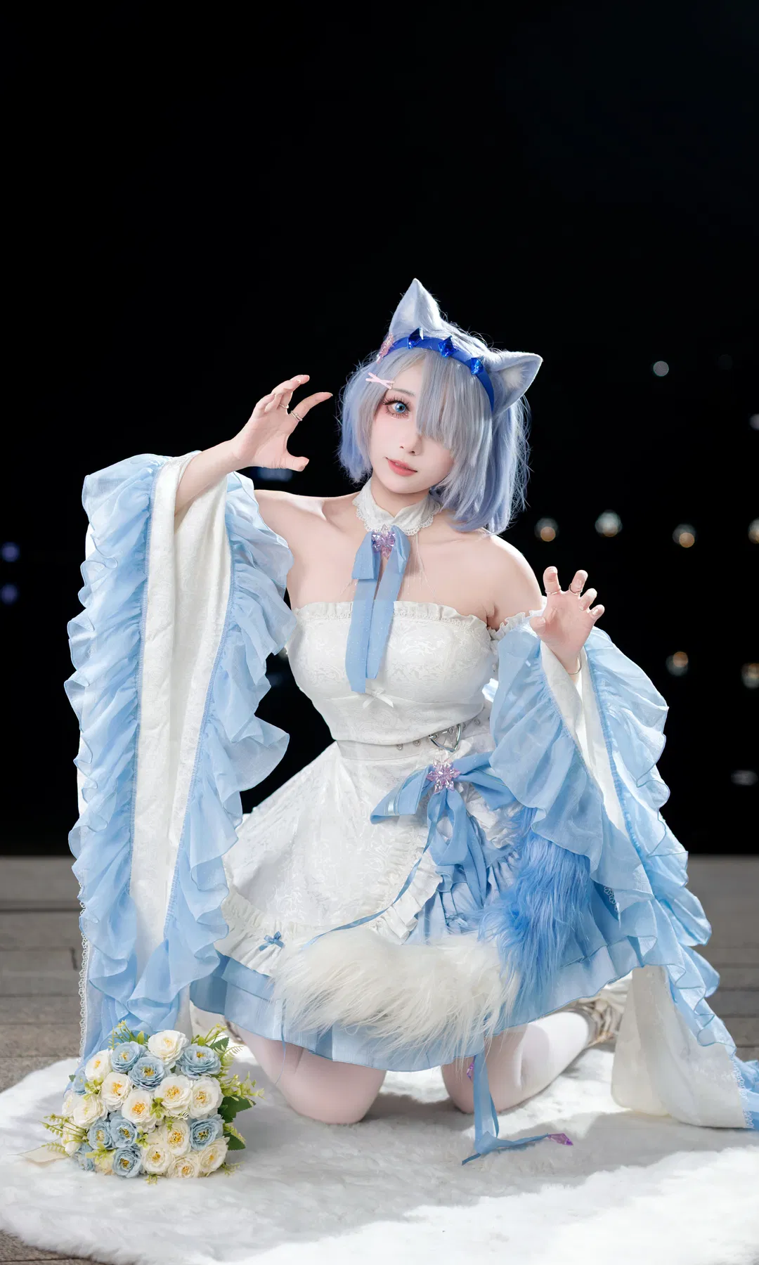【蕾姆cos】Re：从零开始的异世界生活 成都漫展夜景场照 - 第 5 张