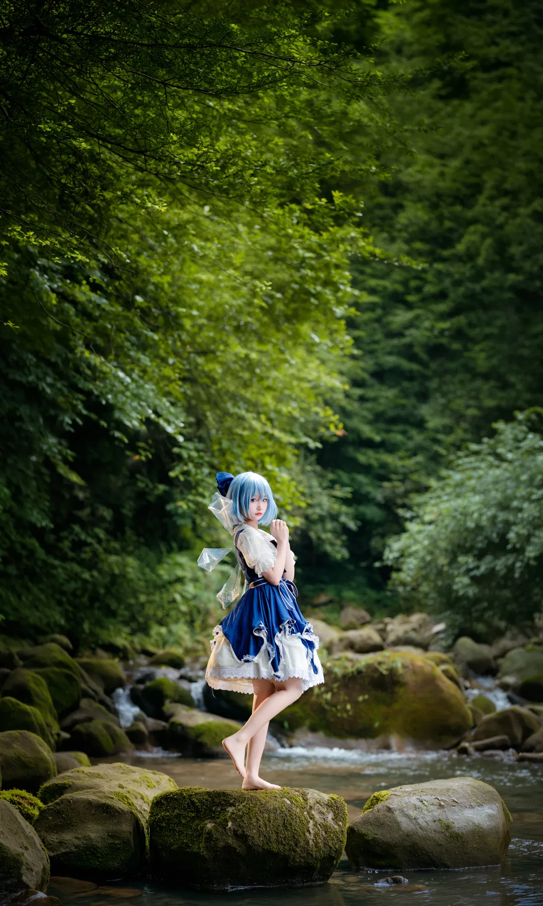 【琪露诺cos】东方Project的冰之妖精，⑨月⑨日的夏日清凉 - 第 2 张