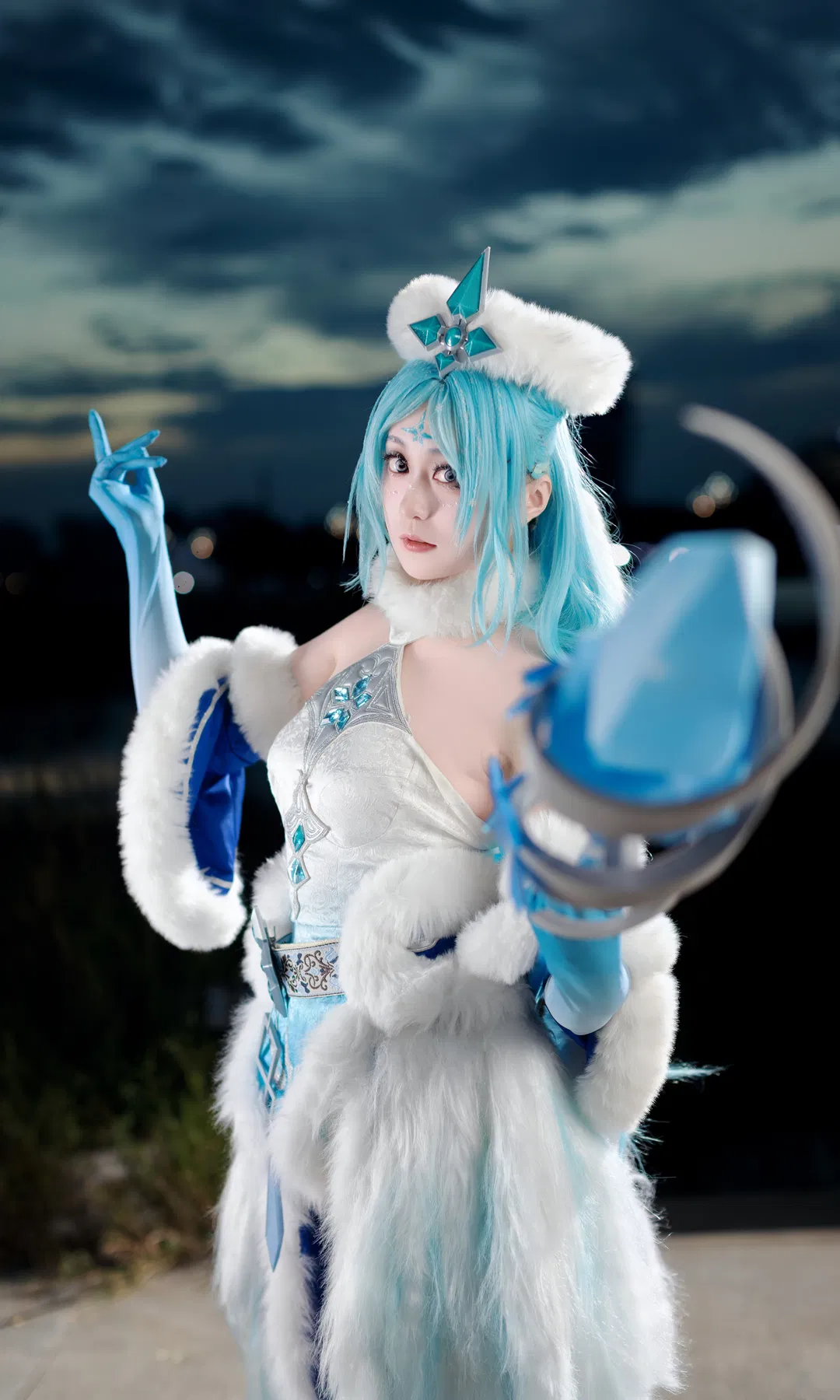 【王昭君cos】冰雪主题场照的细节记录 - 第 1 张