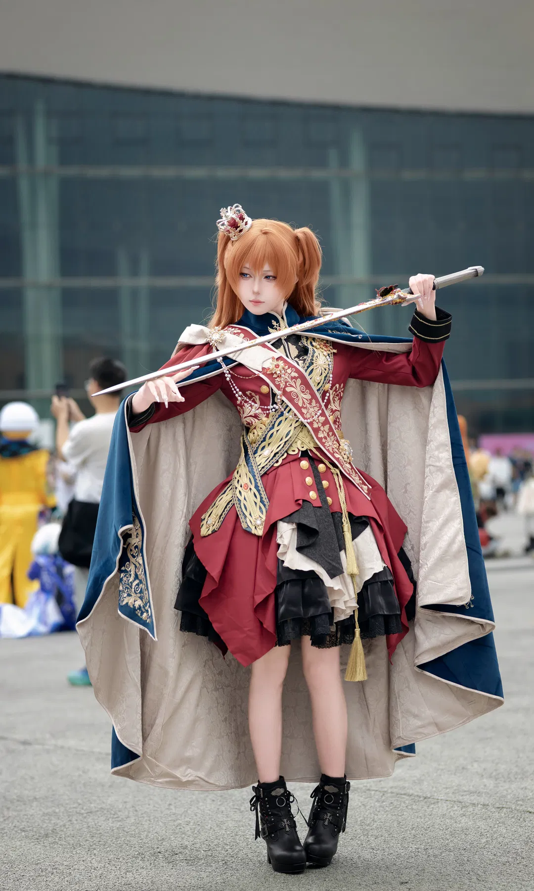 【明日香cos】新世紀福音戰士華麗宮廷風場照 - 第 3 張