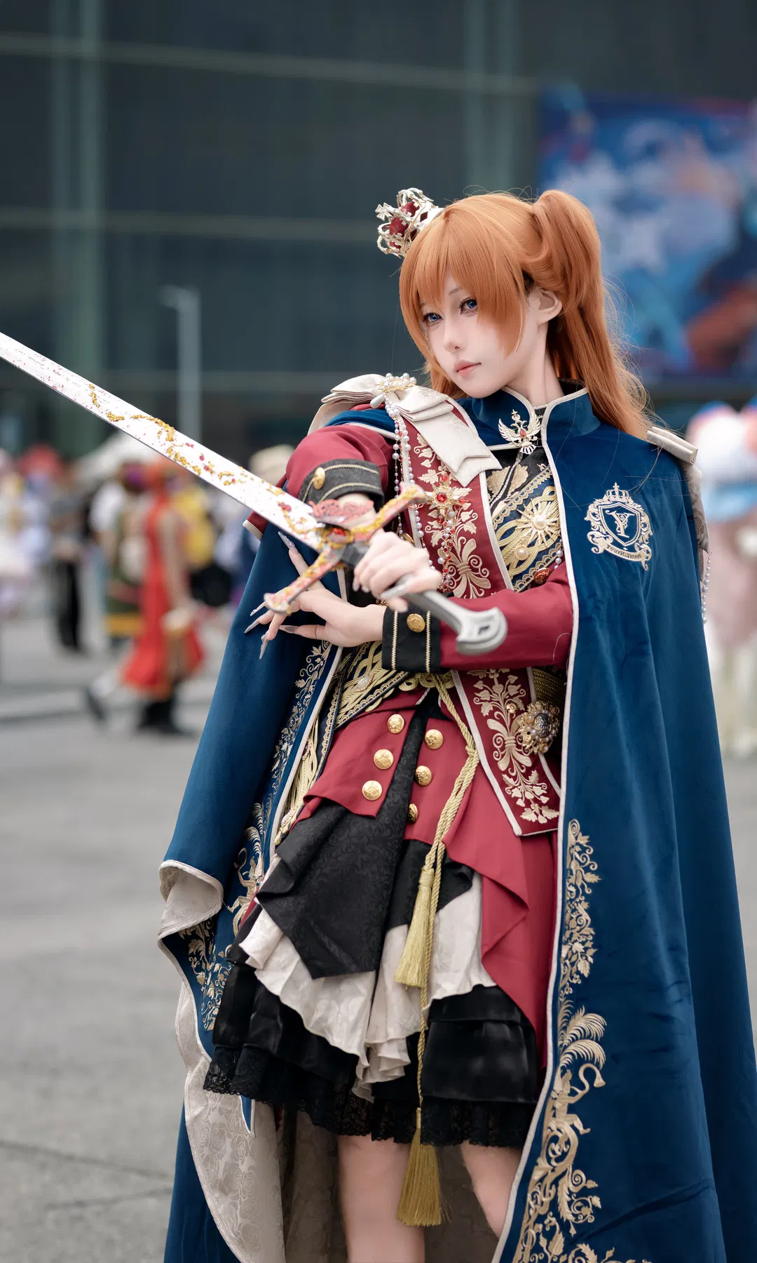 【明日香cos】新世紀福音戰士華麗宮廷風場照 - 第 5 張