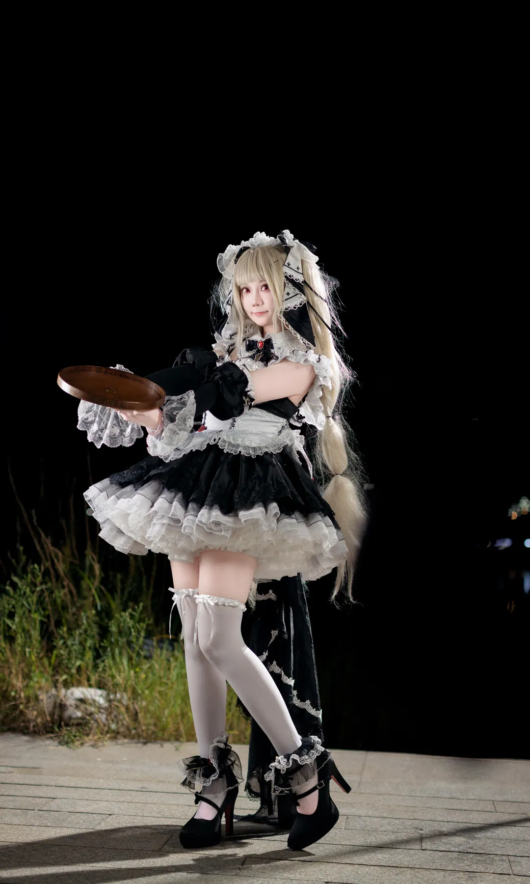 【可畏cos】碧蓝航线里的黑白女仆 - 第 4 张