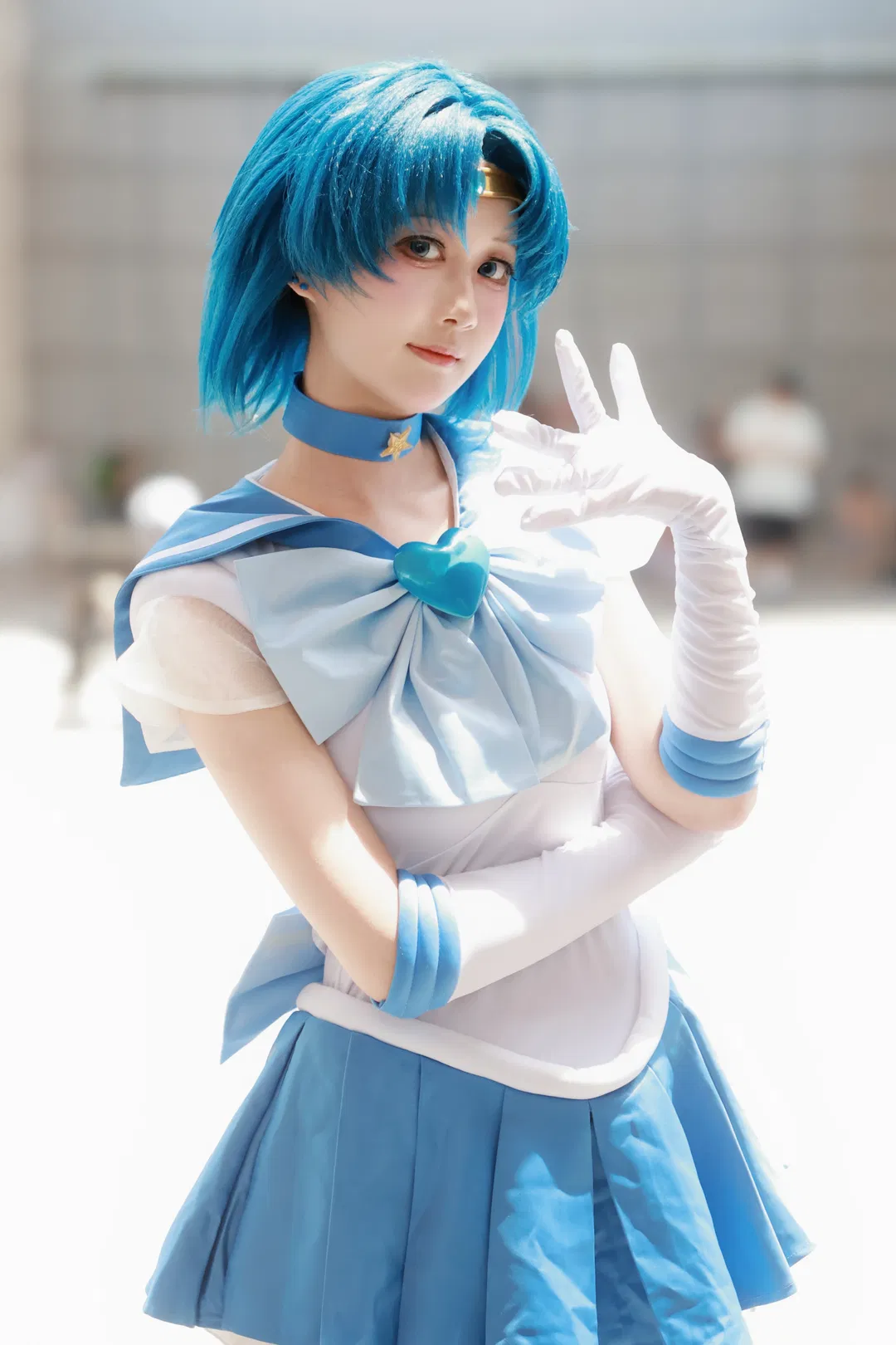 【水野亚美cos】美少女战士的蓝色水星力量 - 第 2 张