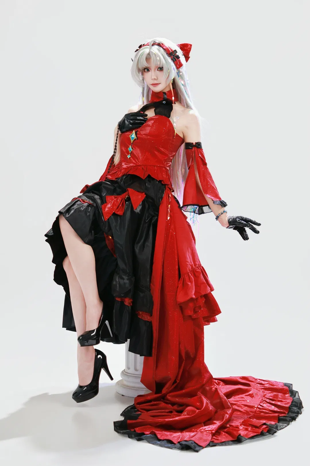 【珂萊塔cos】鳴潮宿命感拉滿的紅黑配色 - 第 2 張
