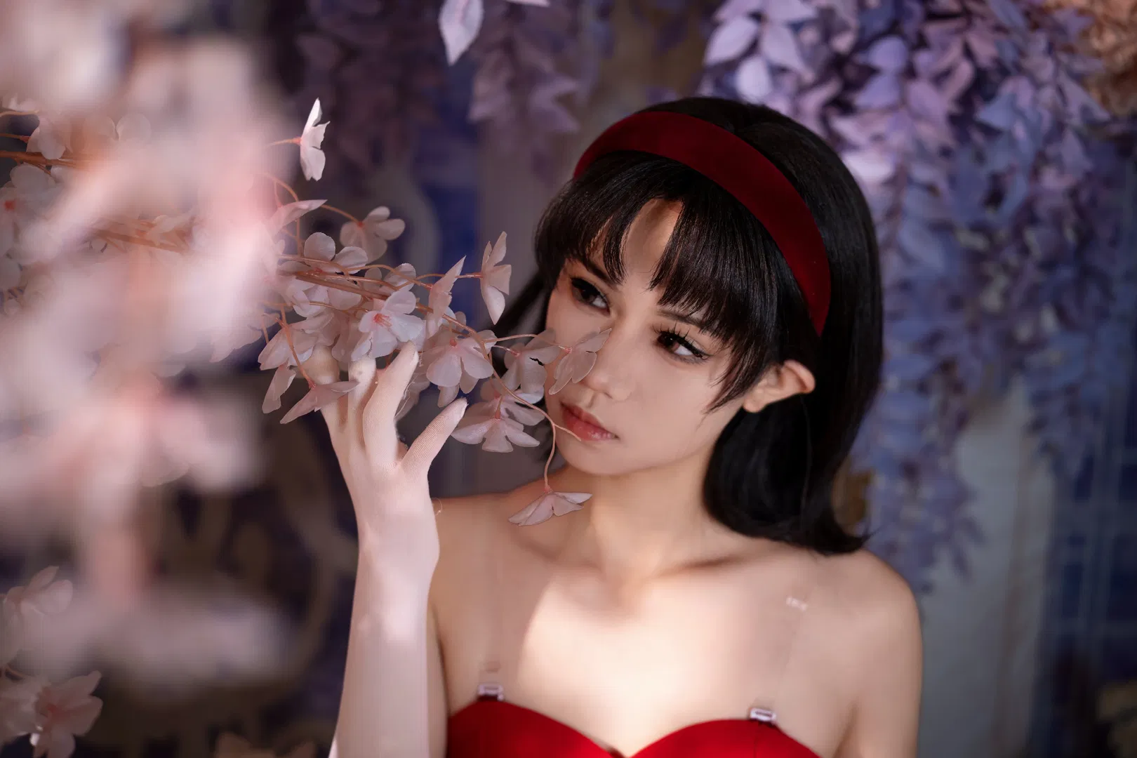 【未麻cos】霧越未麻的紅裙，重現未麻的部屋 - 第 2 張